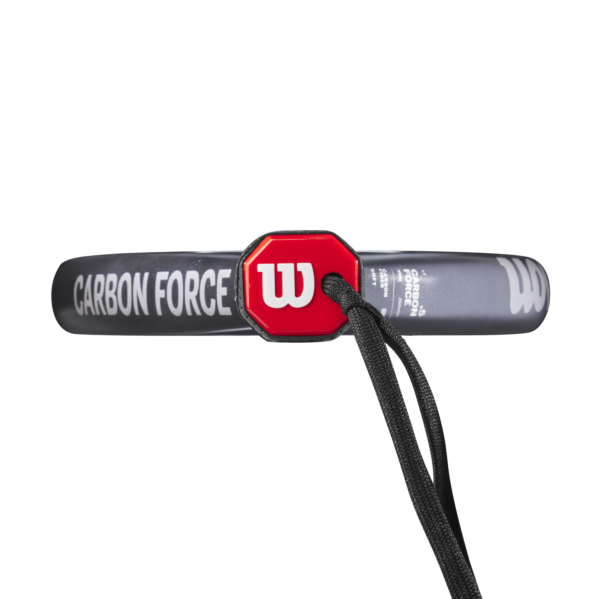 Wilson Carbon Force LT Padel Racket - Black