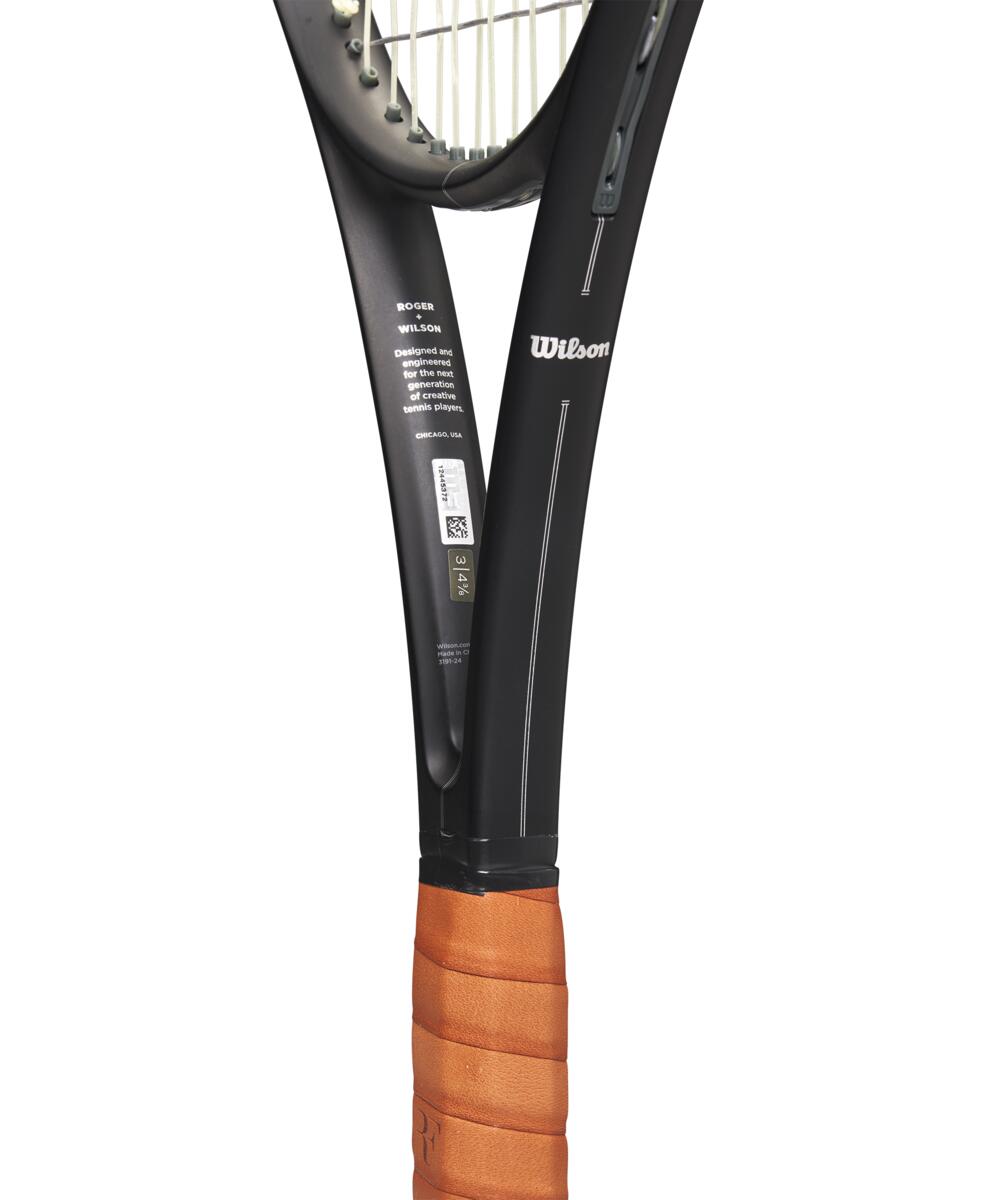 Wilson Roger Federer 01 Pro 2024 Tennis Racket 320g - Black