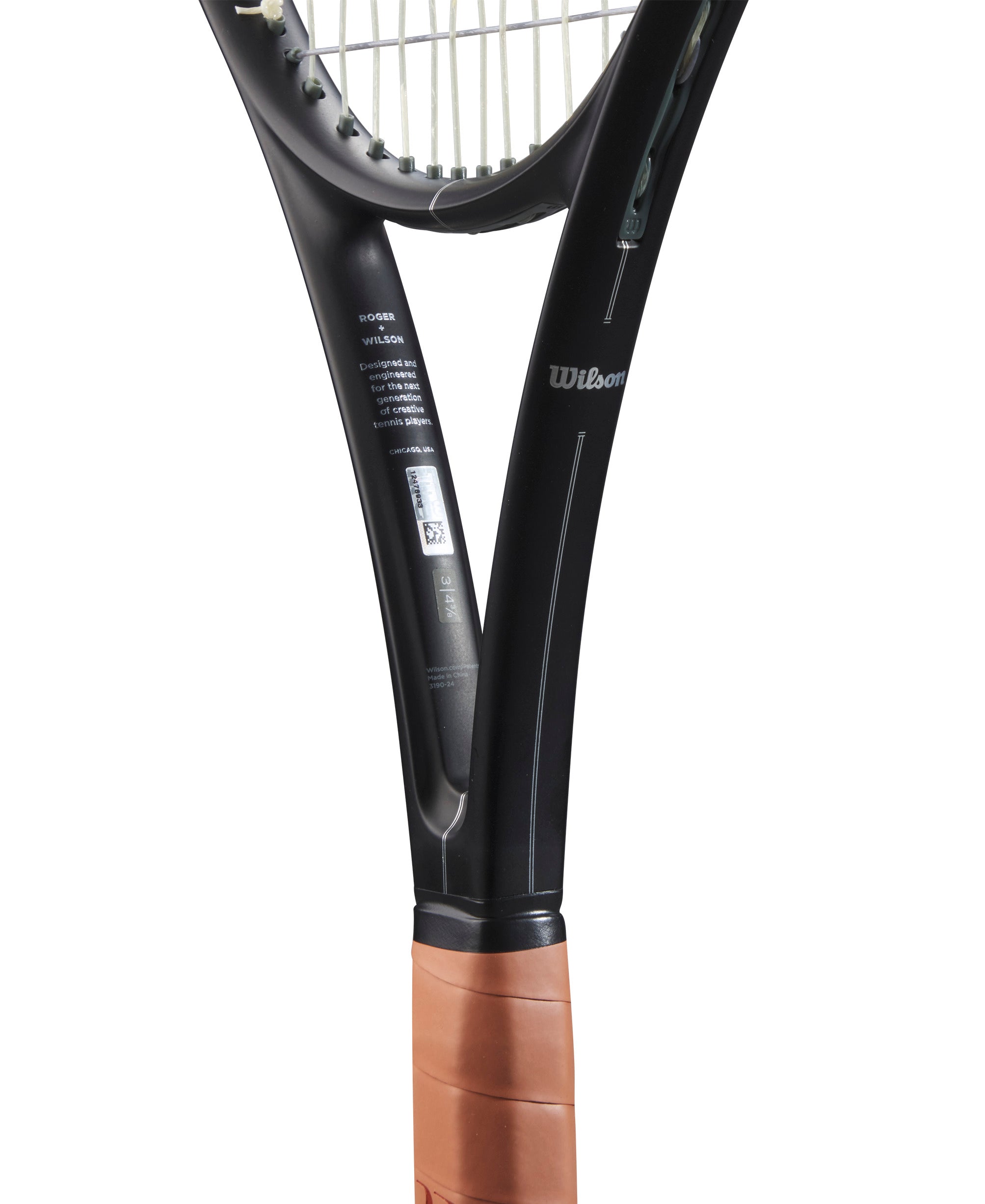 Wilson Roger Federer 01 2024 Tennis Racket - 300g - Black