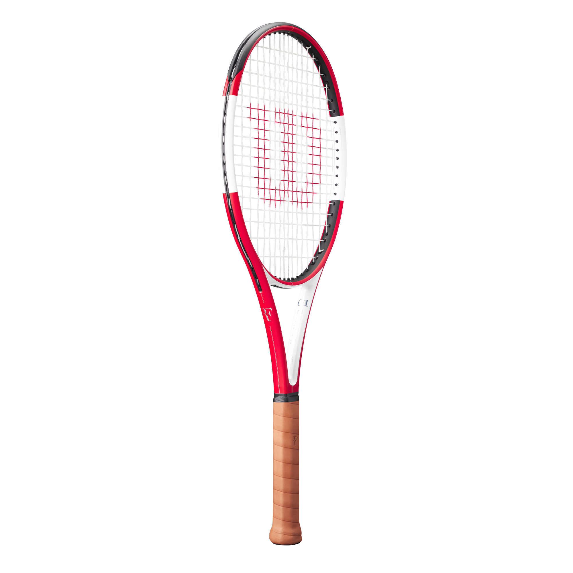 Wilson Roger Federer RF 01 Pro Classic Tennis Racket - White/Red