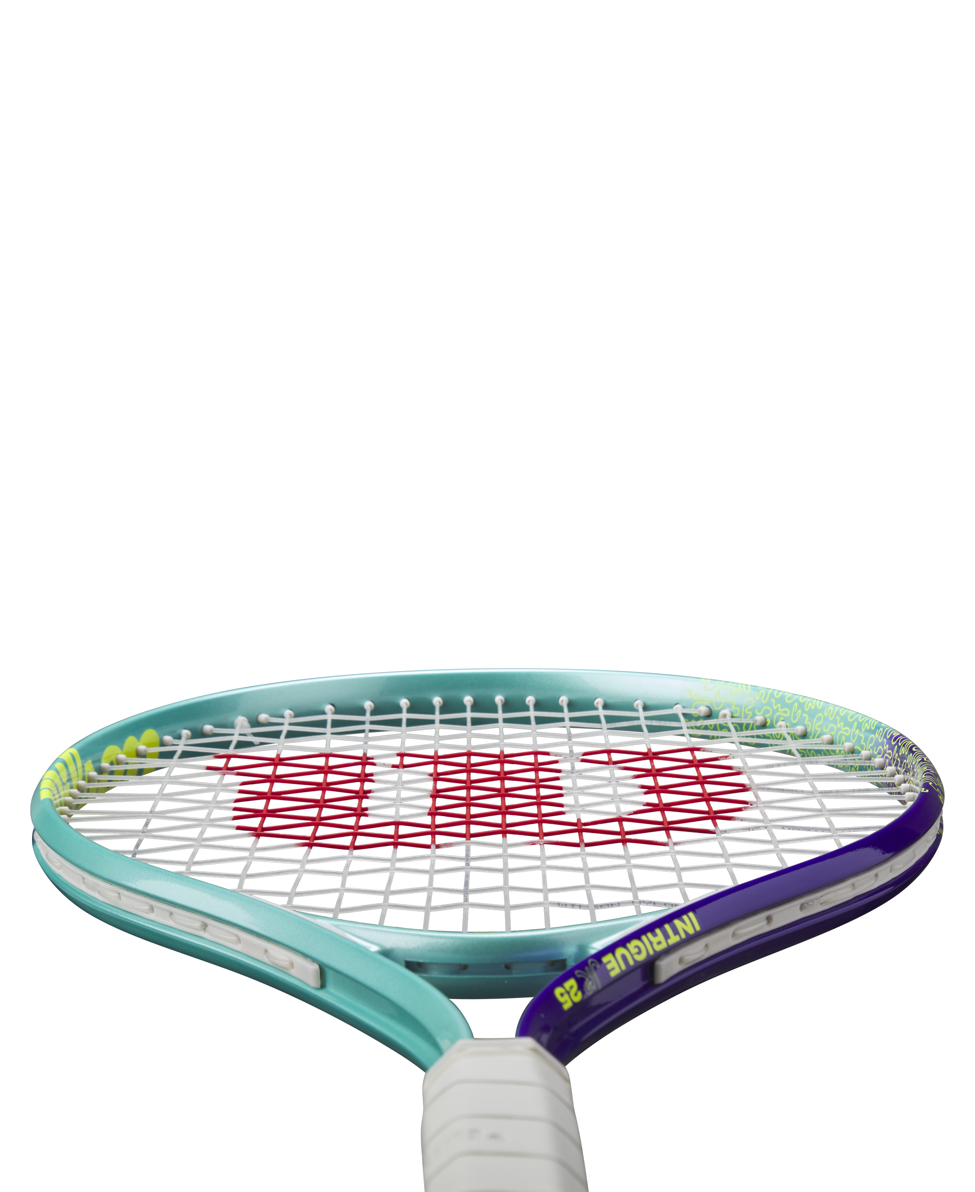 Wilson Intrigue Junior 25 Girls Tennis Racket - 205g - Green/Navy