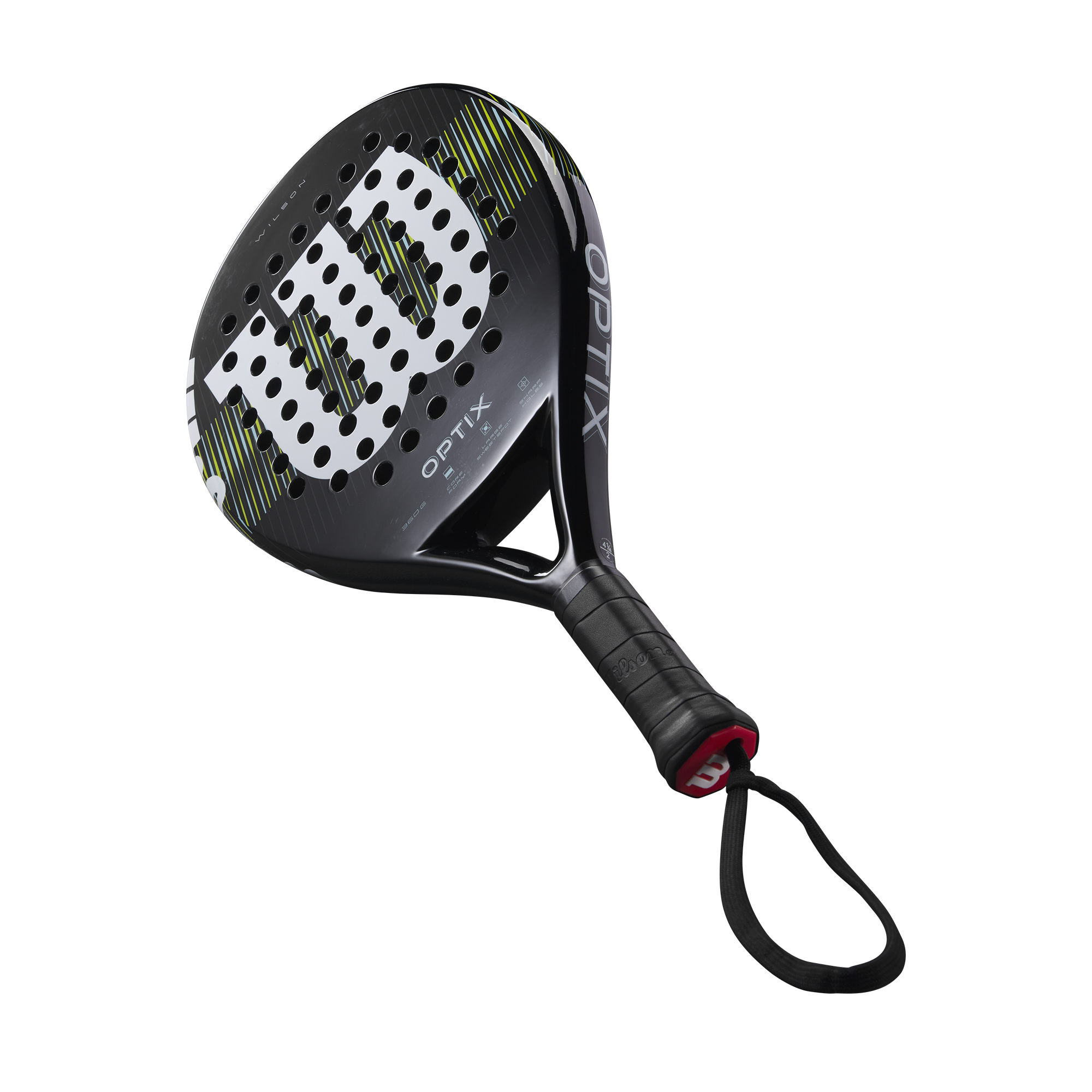 Wilson Optix V1 Black Padel Racket (WR181611U)