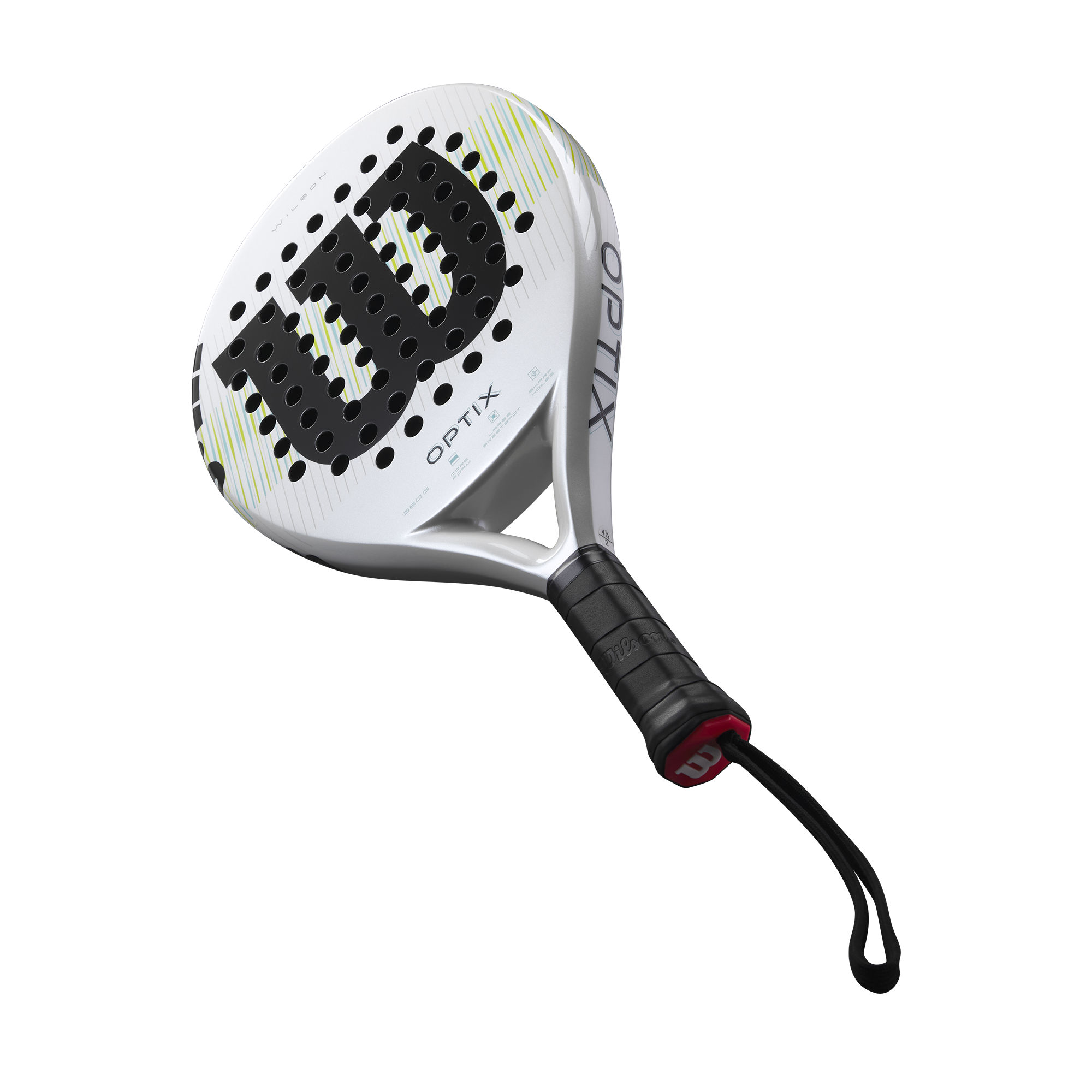 Wilson Optix V1 Padel Racket - White