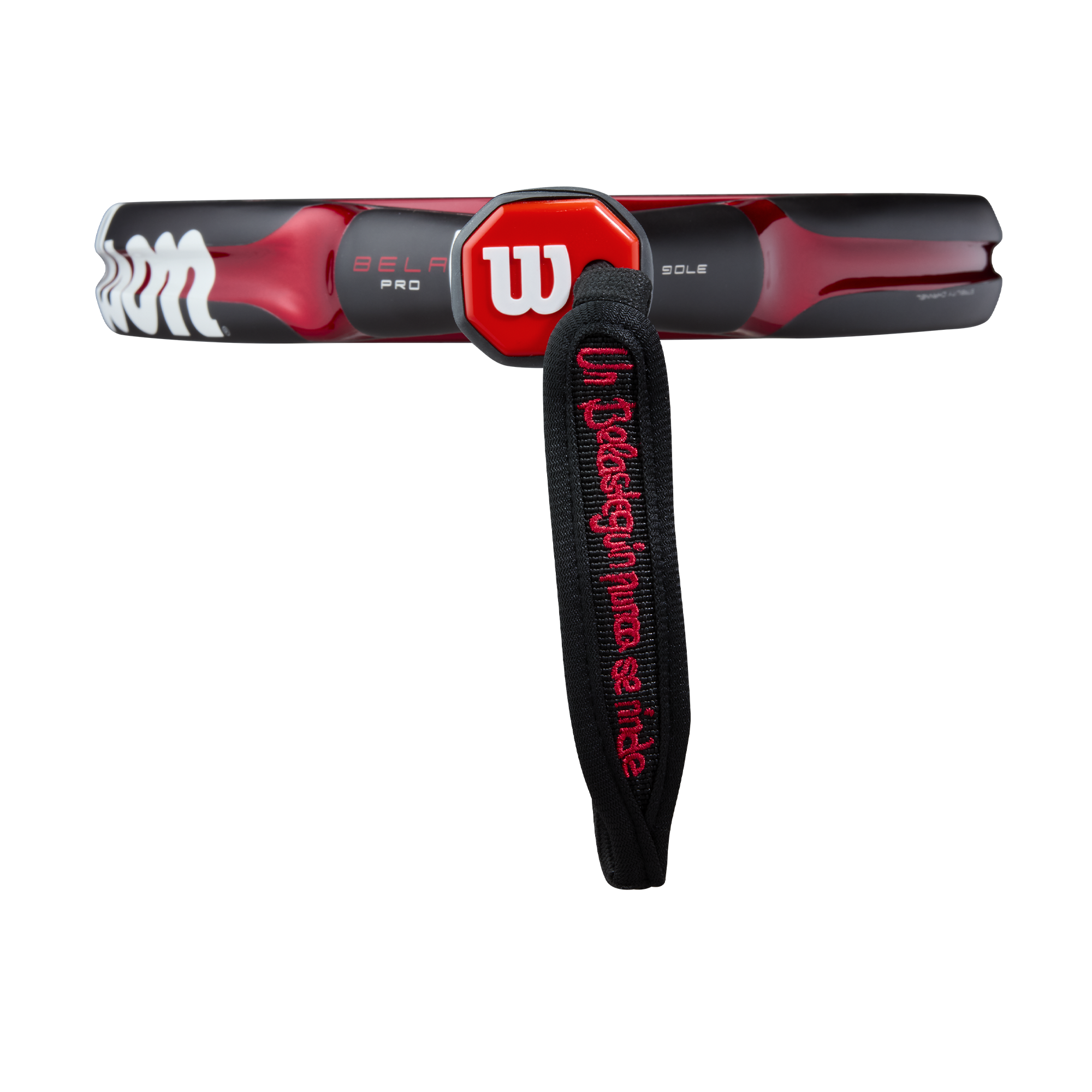 Wilson Bela Pro V3 Padel Racket - Black/Red