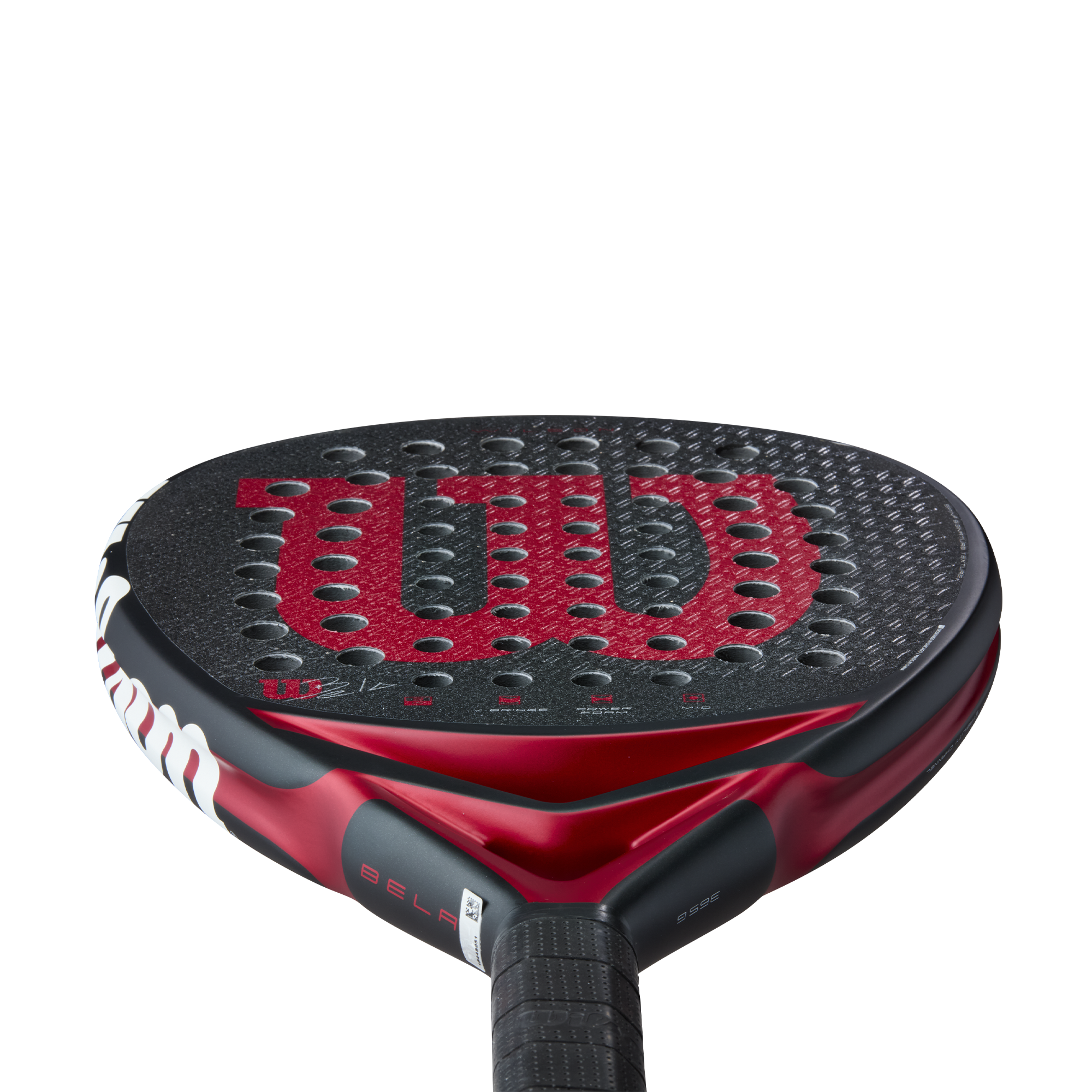 Wilson Bela V3 Padel Racket - Black/Red