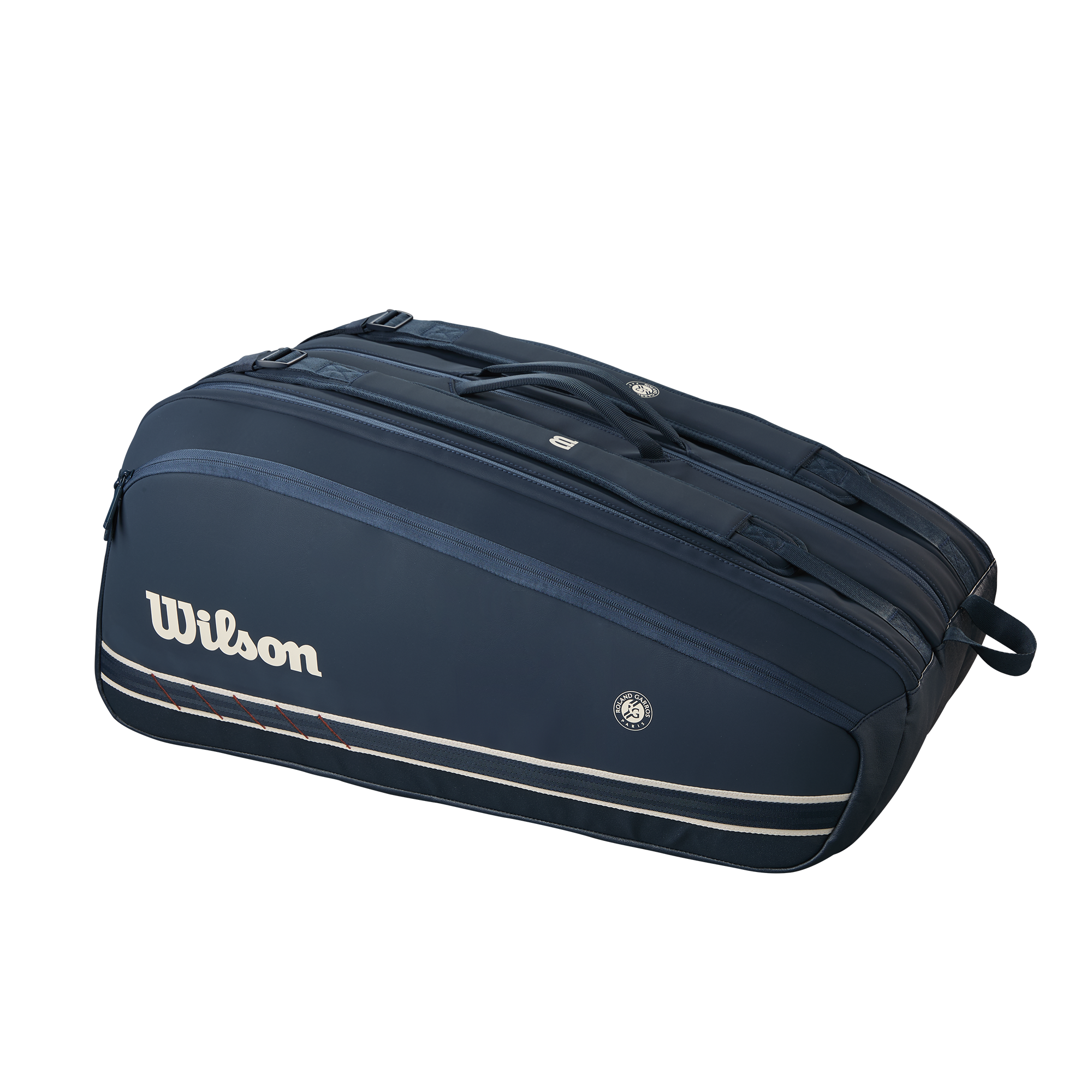 Wilson Super Tour Roland-Garros 2025 Session de Soirée 15-Pack Racket Bag – Dark Blue