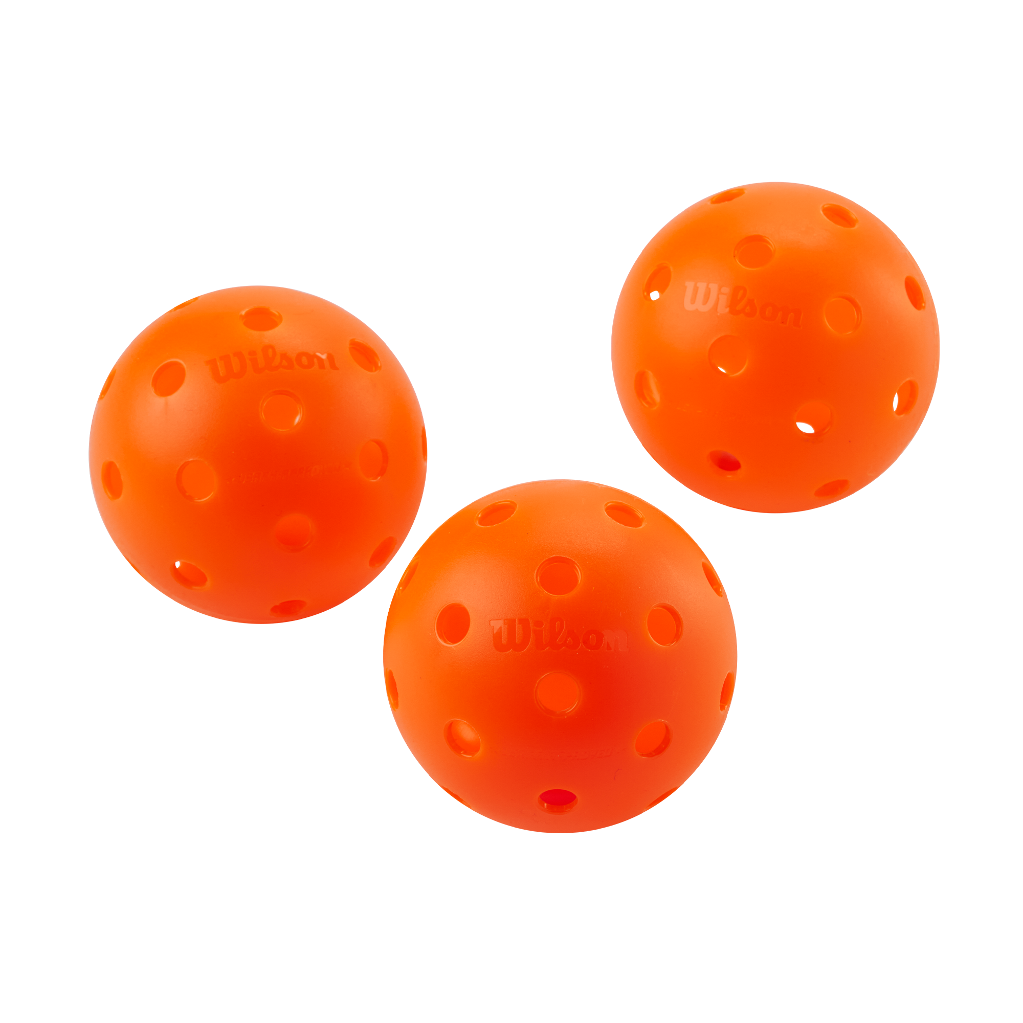 Wilson Tru 32 Indoor Pickleball Balls - Orange