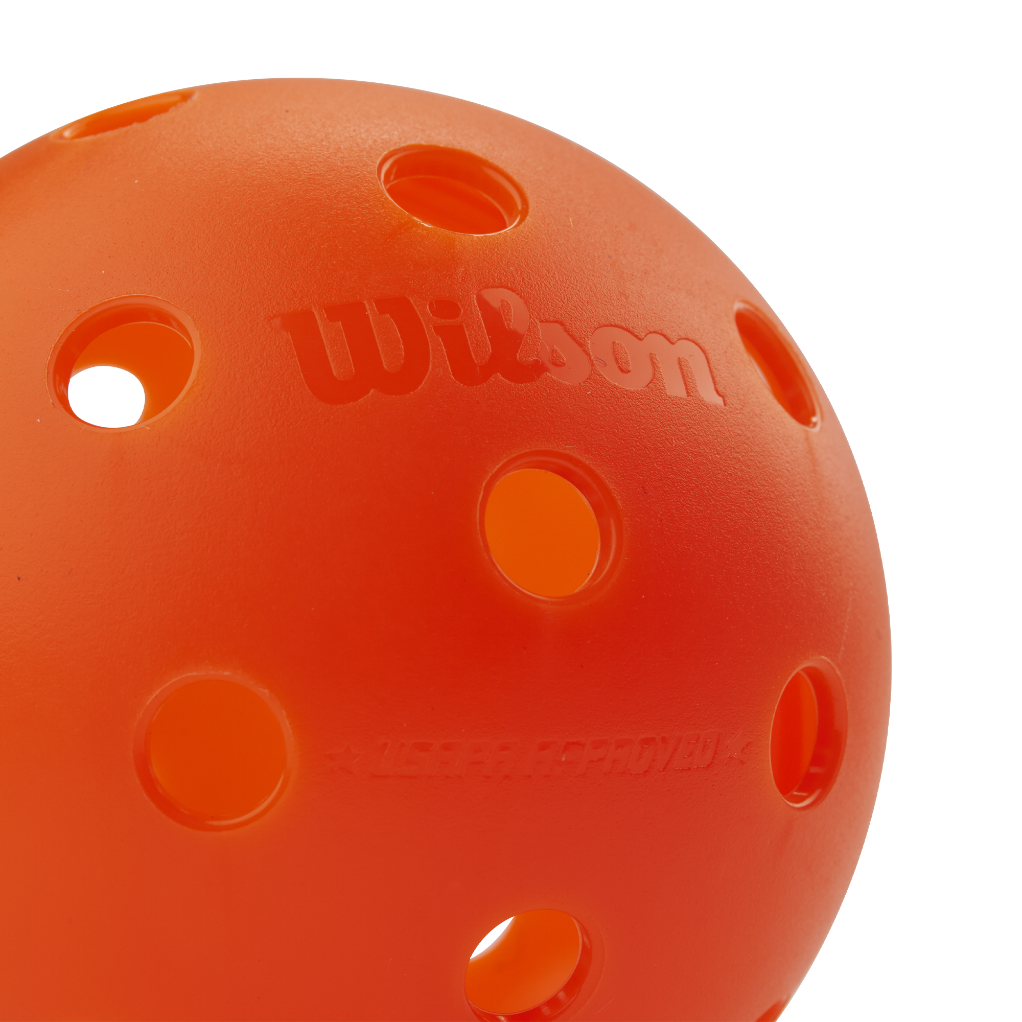 Wilson Tru 32 Indoor Pickleball Balls - Orange