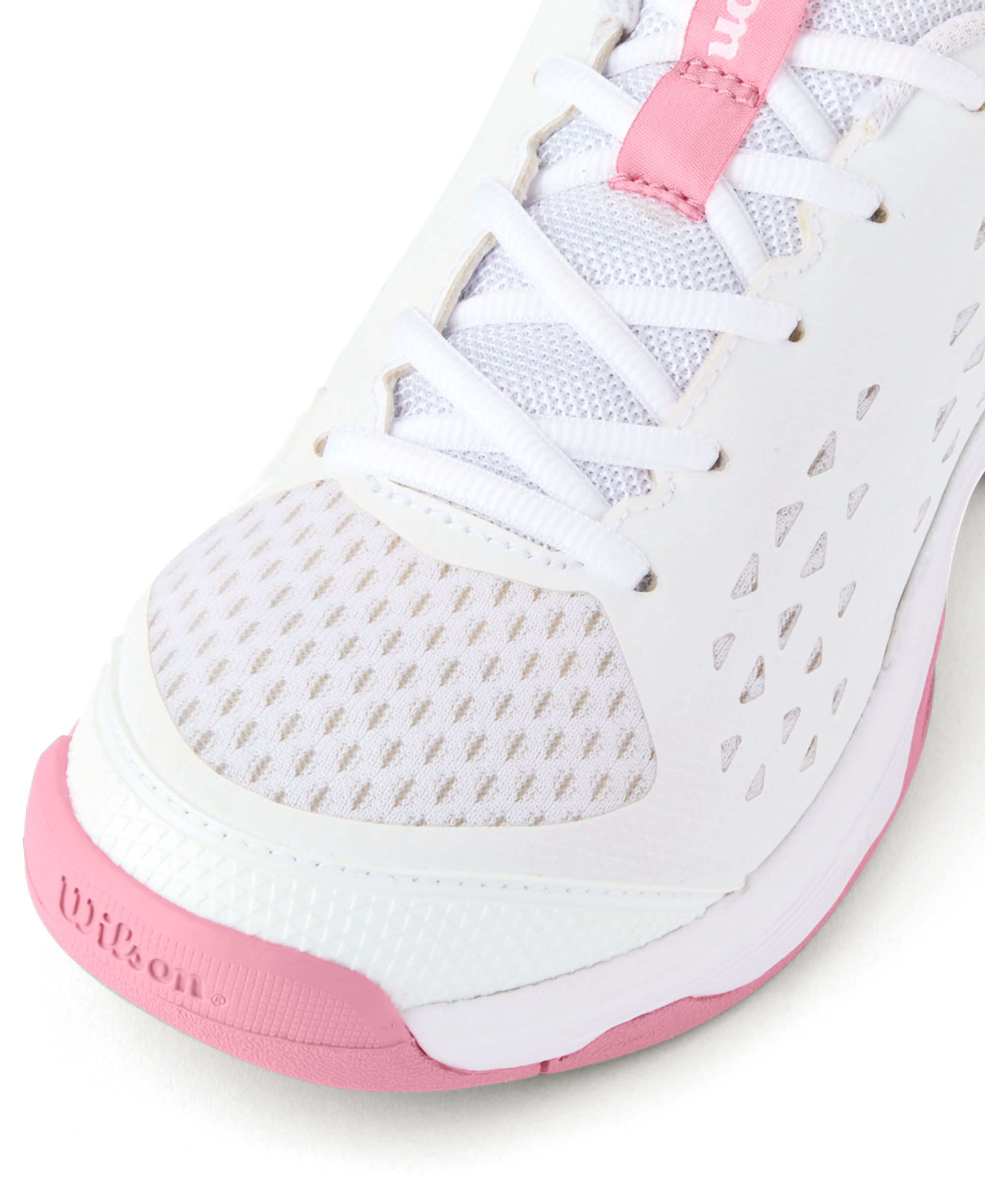 Wilson Rush Pro L Tennis Shoes Junior - White/Pink