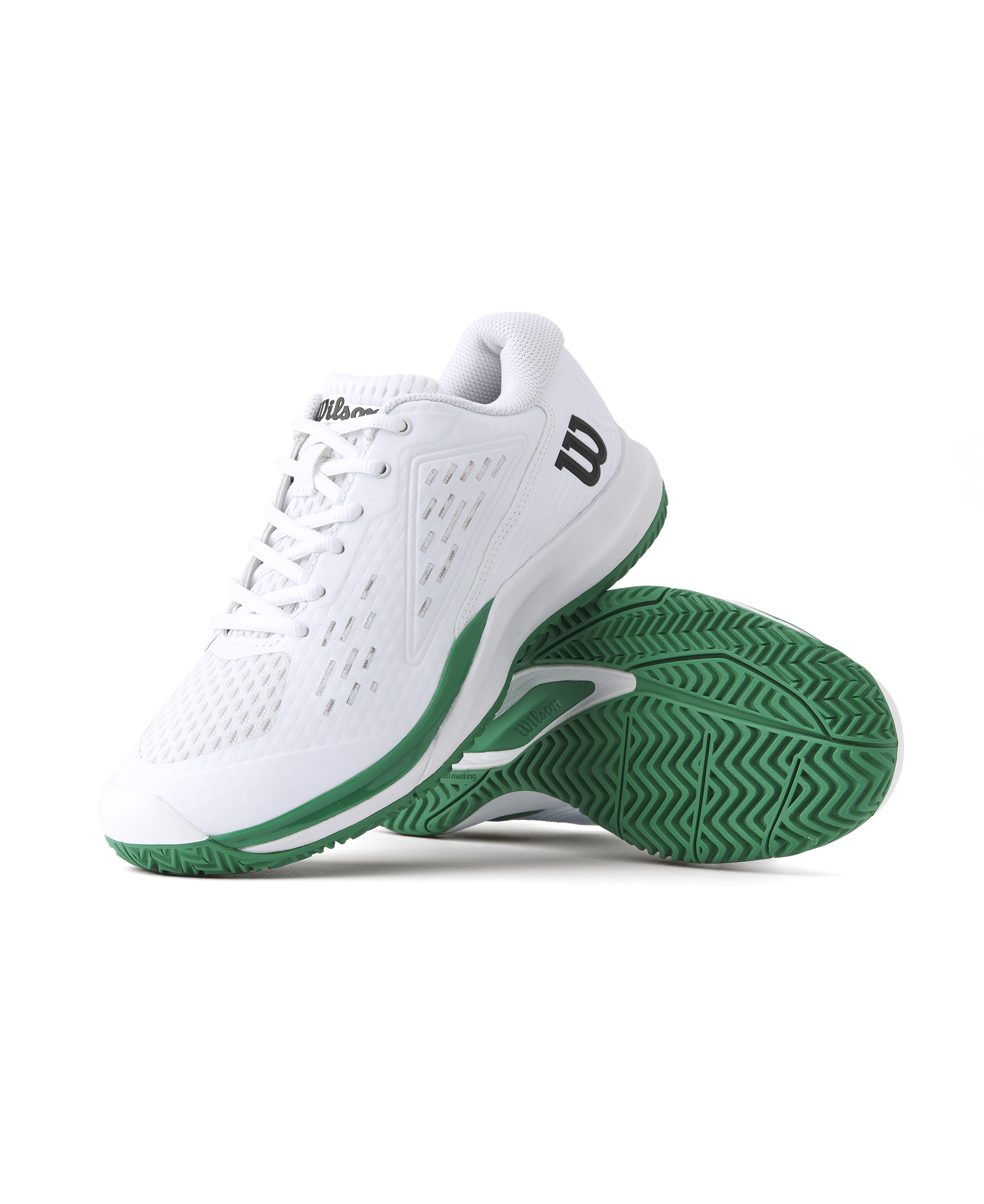 Wilson Rush Pro Ace Tennis Shoes Junior - White/Green