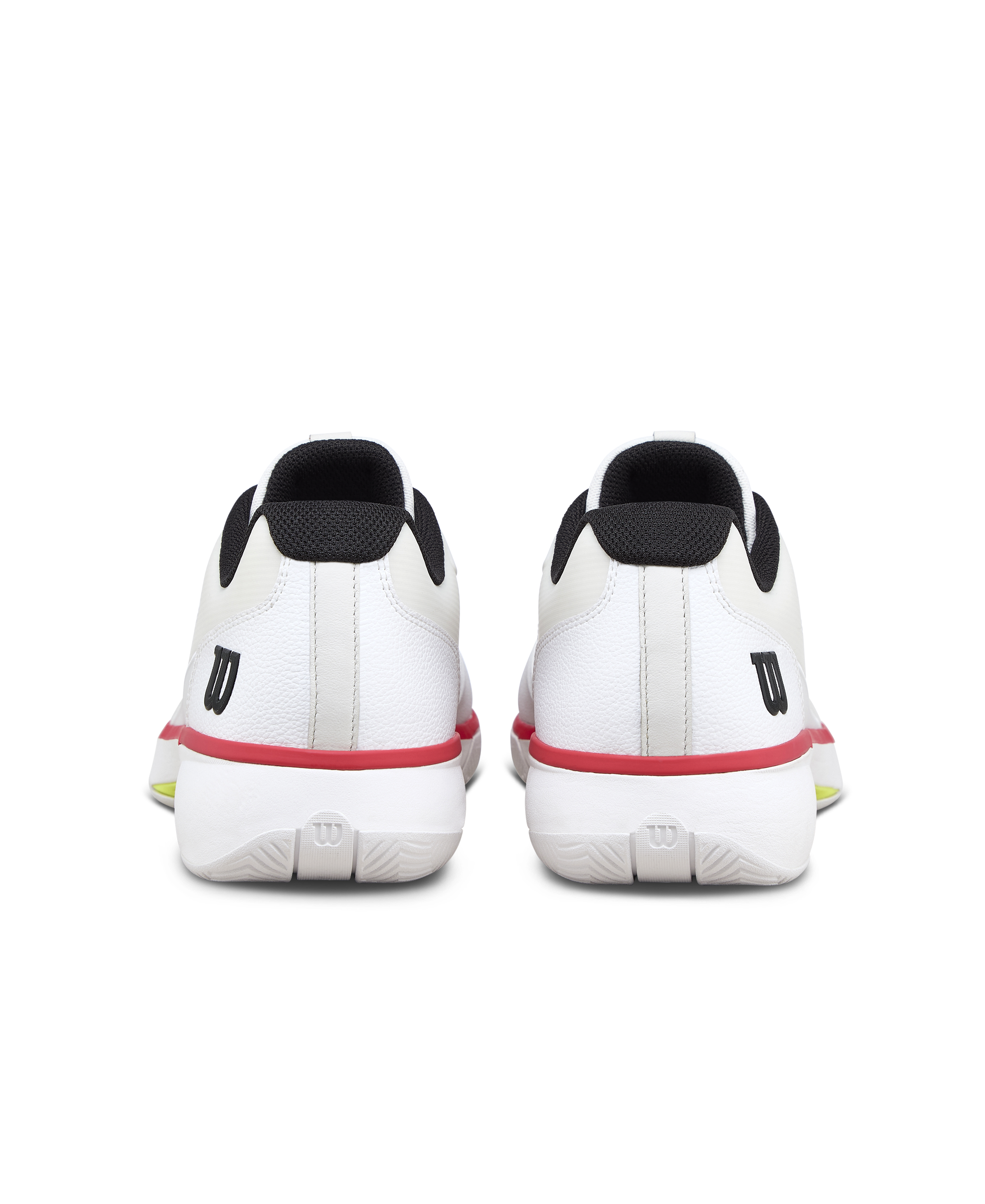 Wilson Rush Lite 5 Tennis Shoe Men - White/Red Tennis Shoes Wilson