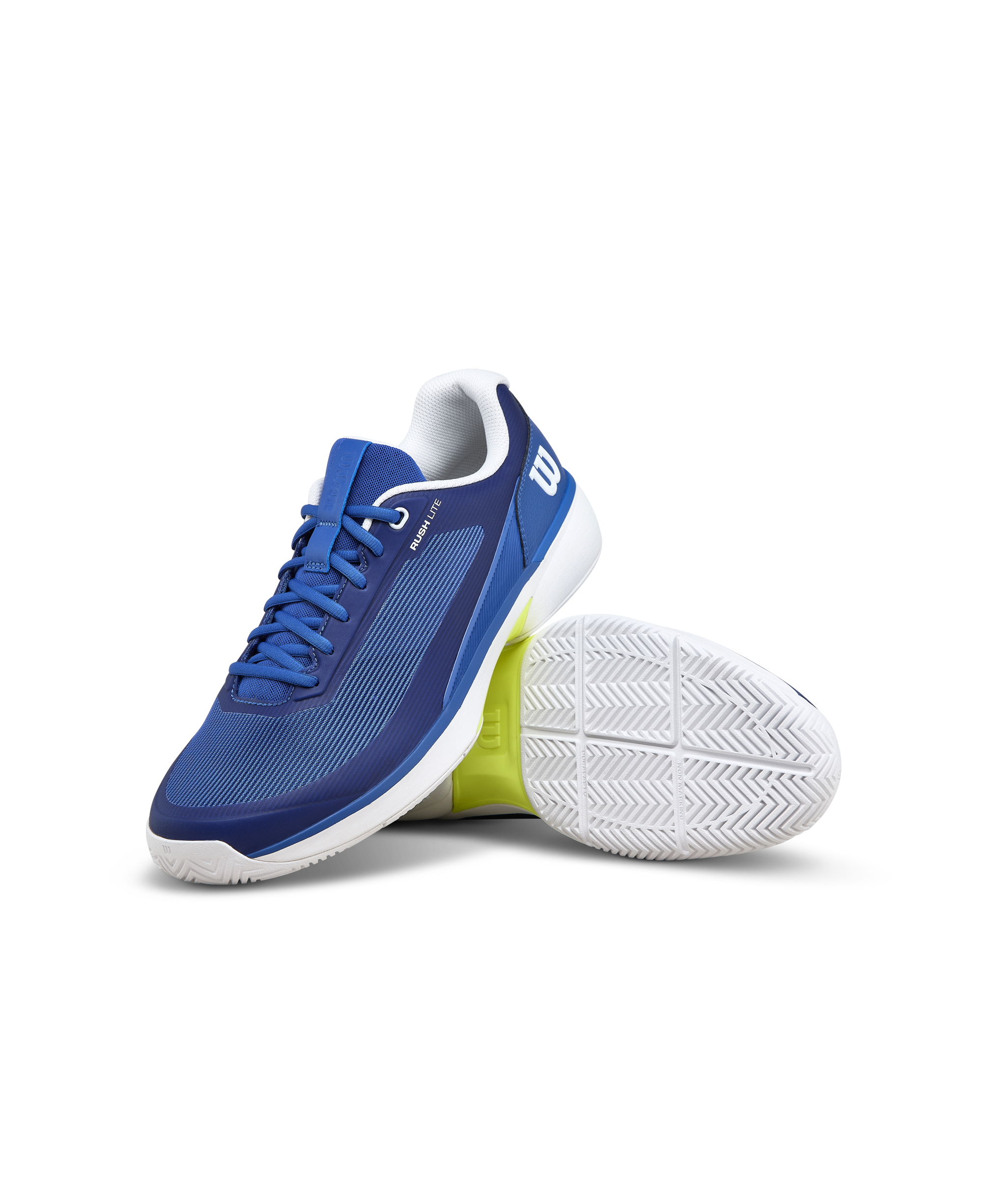 Wilson Rush Lite 5 Tennis Shoe Men - Deja Vu Blue/White Tennis Shoes Wilson