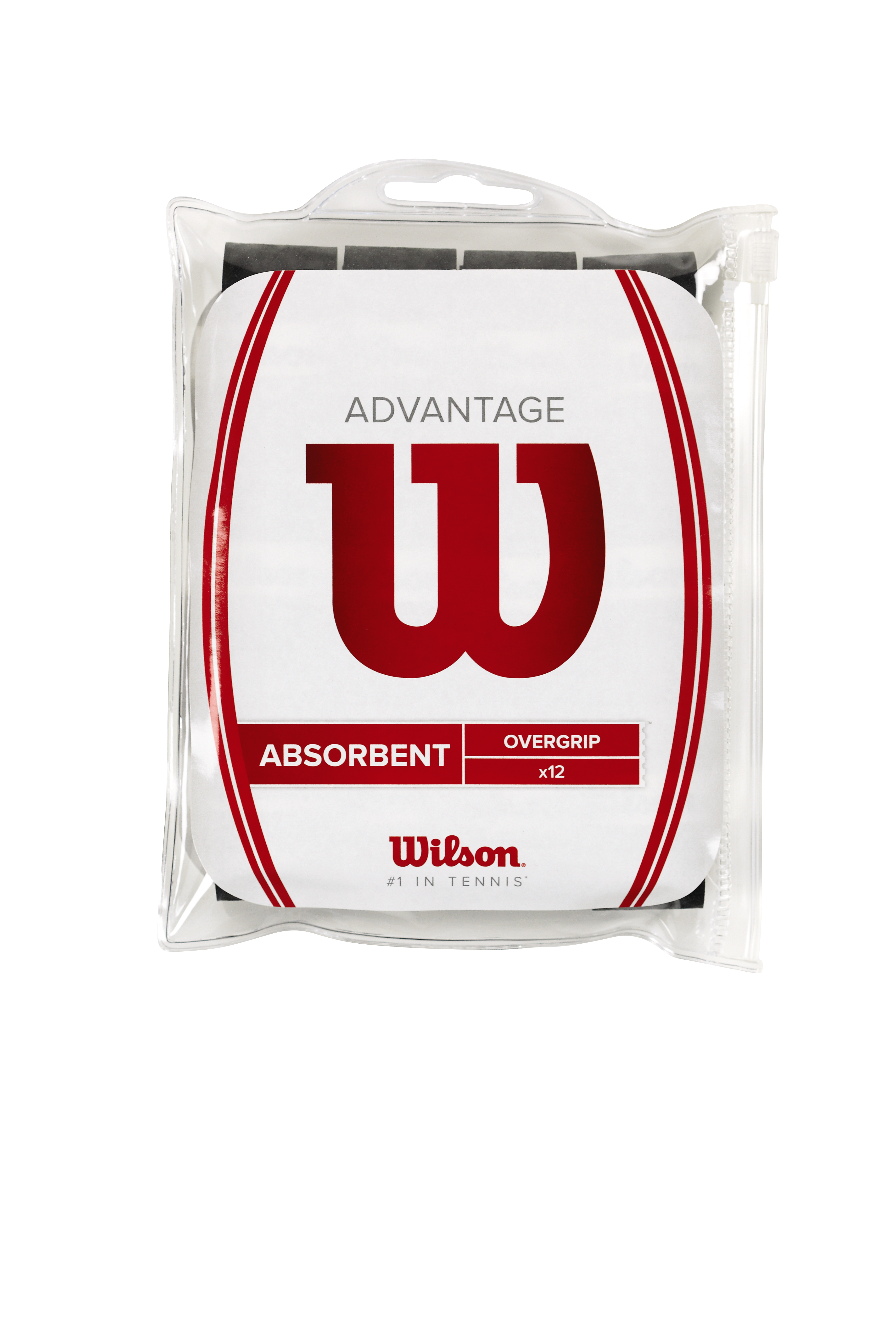 Wilson Advantage Overgrip 12 Pack - Black