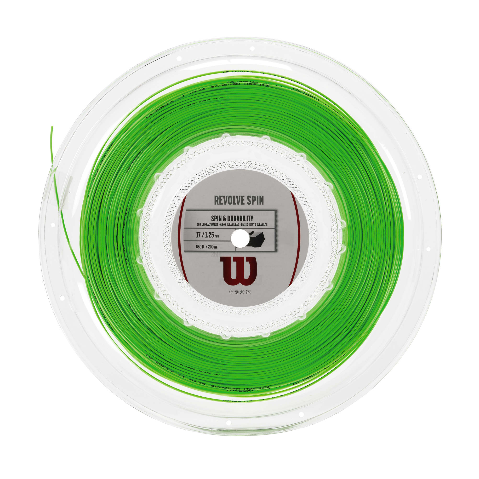 Wilson Revolve Spin 17 Tennis String Reel (WRZ907500)