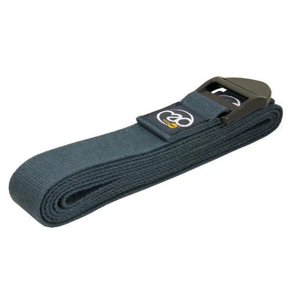 Fitness Mad Standard Yoga Belt Cotton 2.0m - Multicolor Dark Blue One Size Accessories Fitness Mad