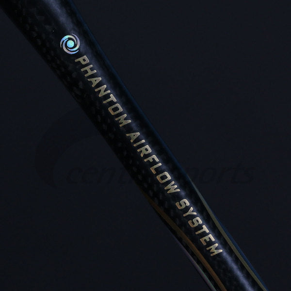Ashaway Phantom Helix Badminton Racket - Black/Gold
