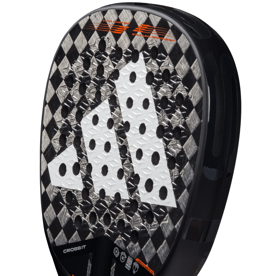 Adidas Cross It 3.4 Padel Racket 2025 - Black/Orange