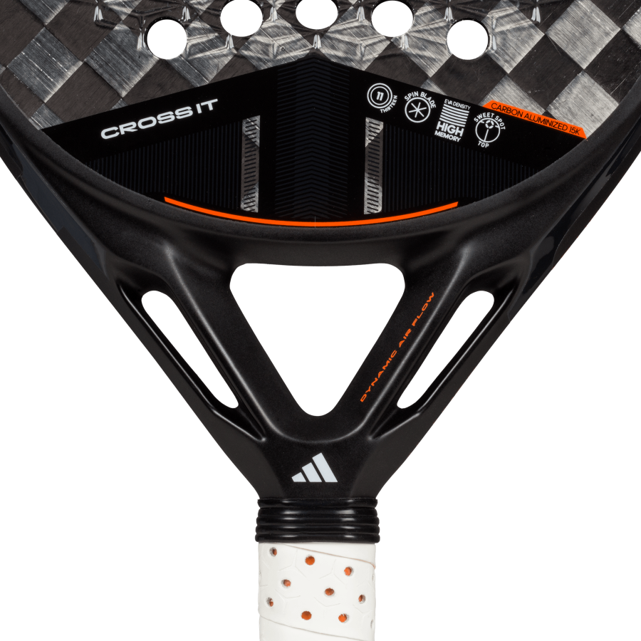 Adidas Cross It 3.4 Padel Racket 2025 - Black/Orange