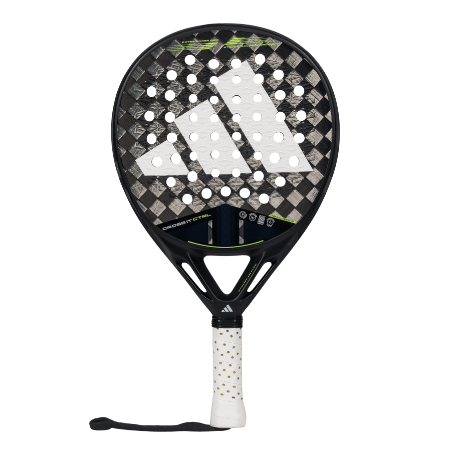 Adidas Cross It Control 3.4 Padel Racket 2025 - Black/Lime