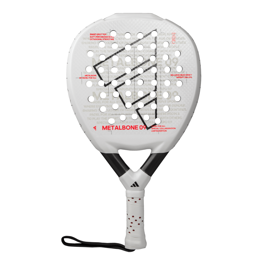 Adidas Metalbone 09 Padel Racket 2025 - White