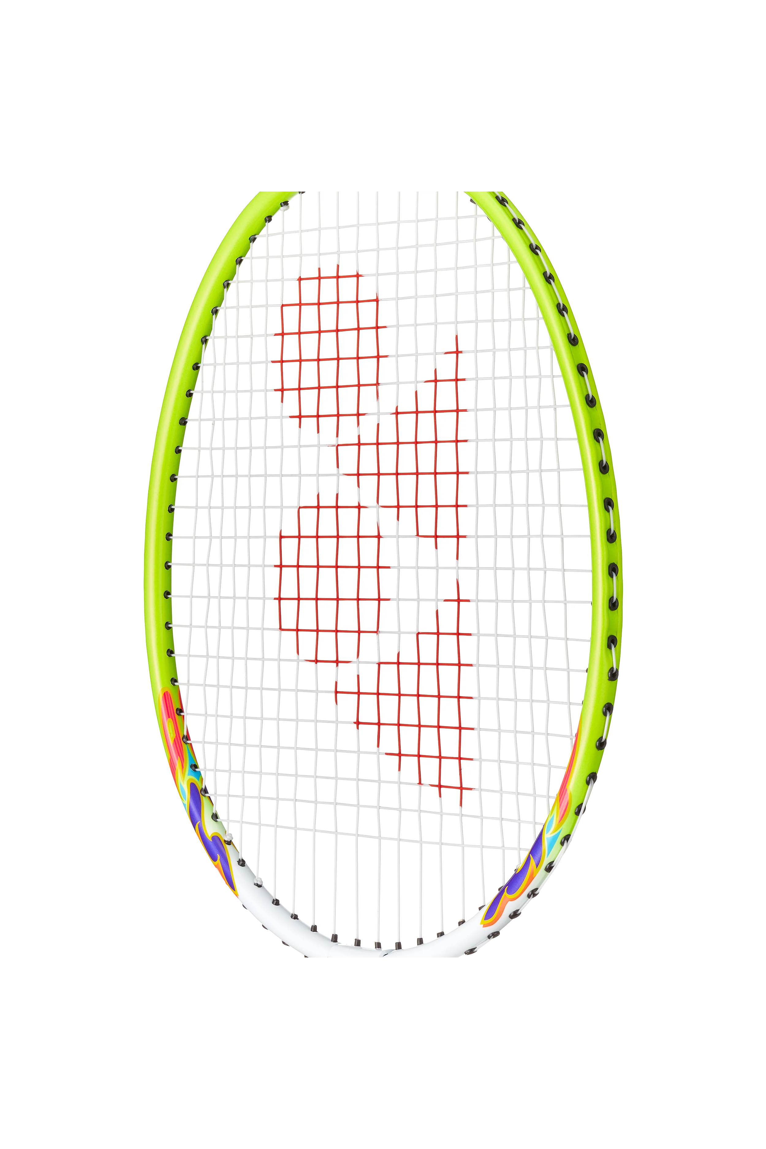 Yonex Muscle Power 2 Jr Badminton Racket - White/Lime Yellow