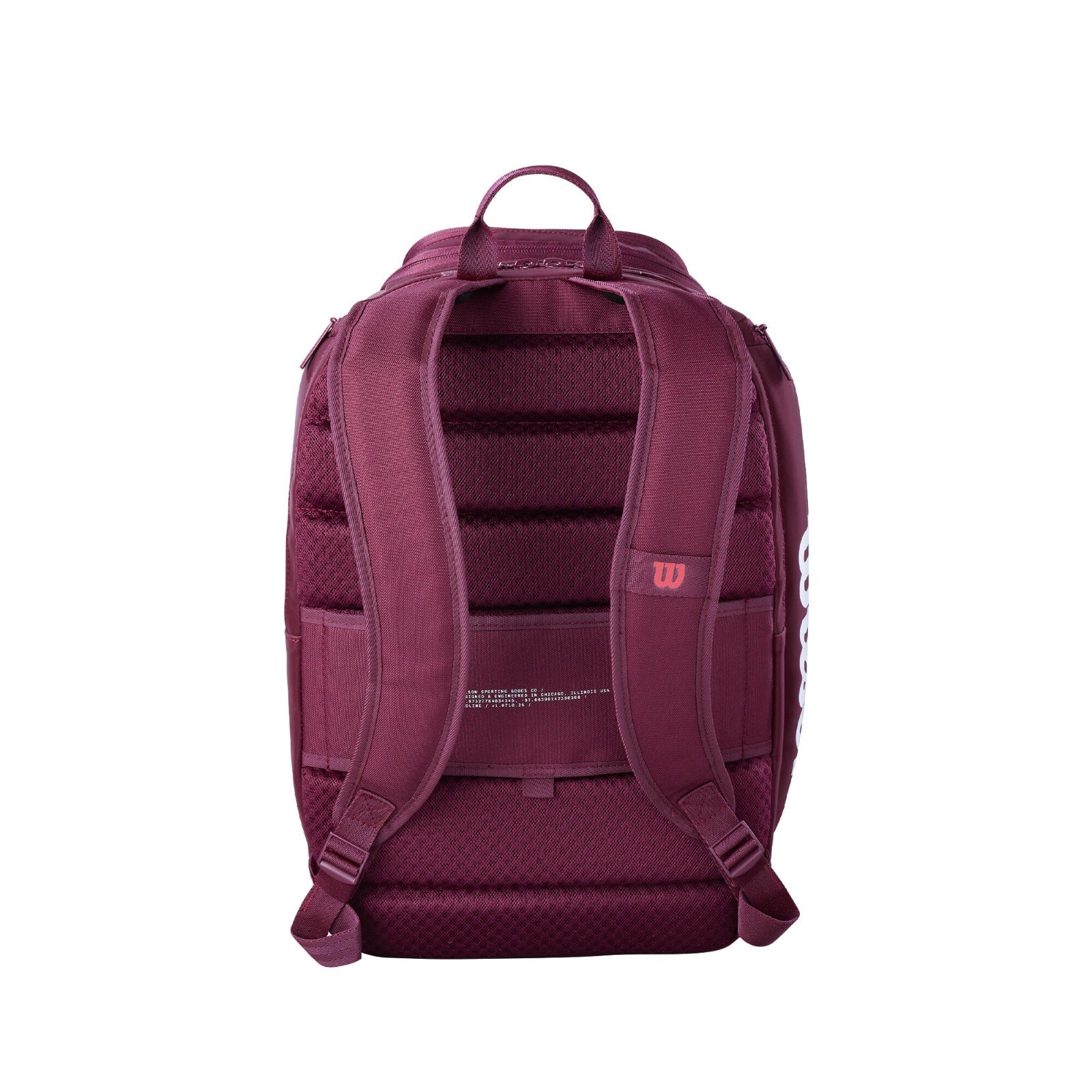 Wilson Defyer V1 2026 Tennis Backpack Bag - Maroon WRB0000901