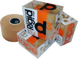 D3 Rigid ZInc Oxide Tape 38mm x 15m Tan