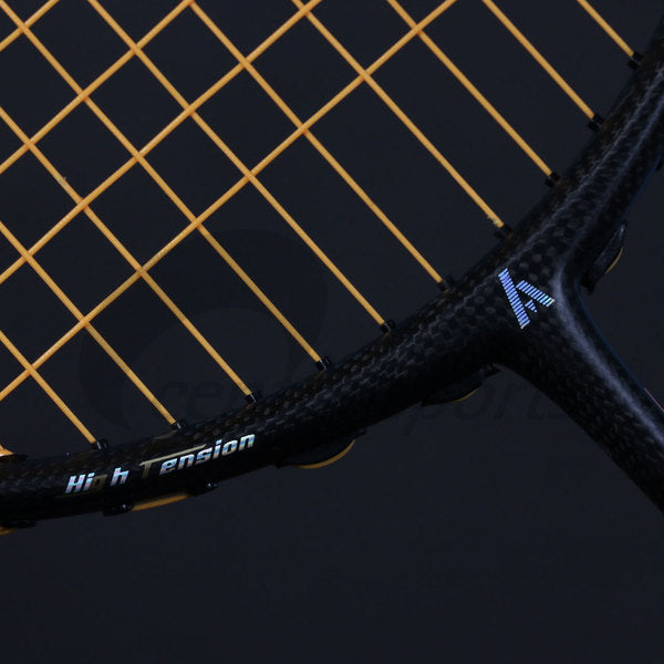Ashaway Phantom Helix Badminton Racket - Black/Gold