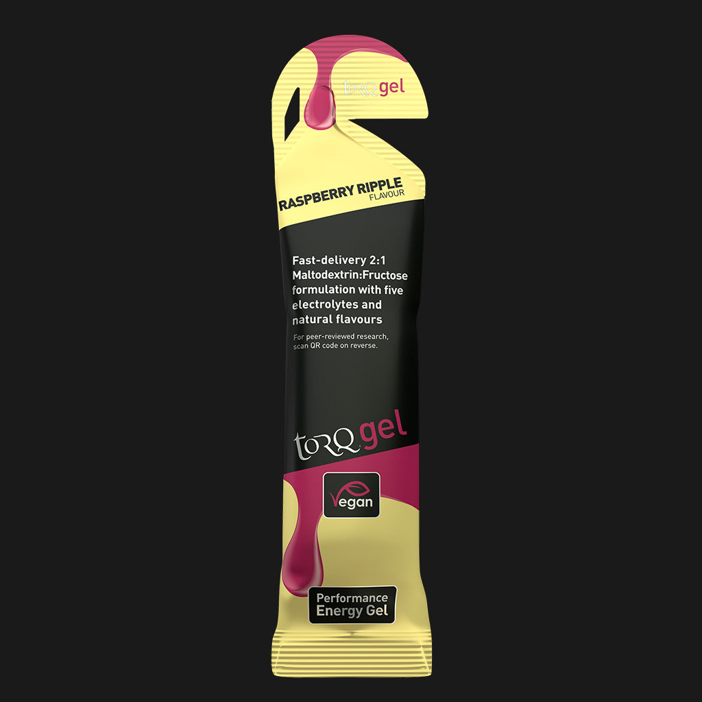 Torq Energy Gels (Single) - Raspberry Ripple