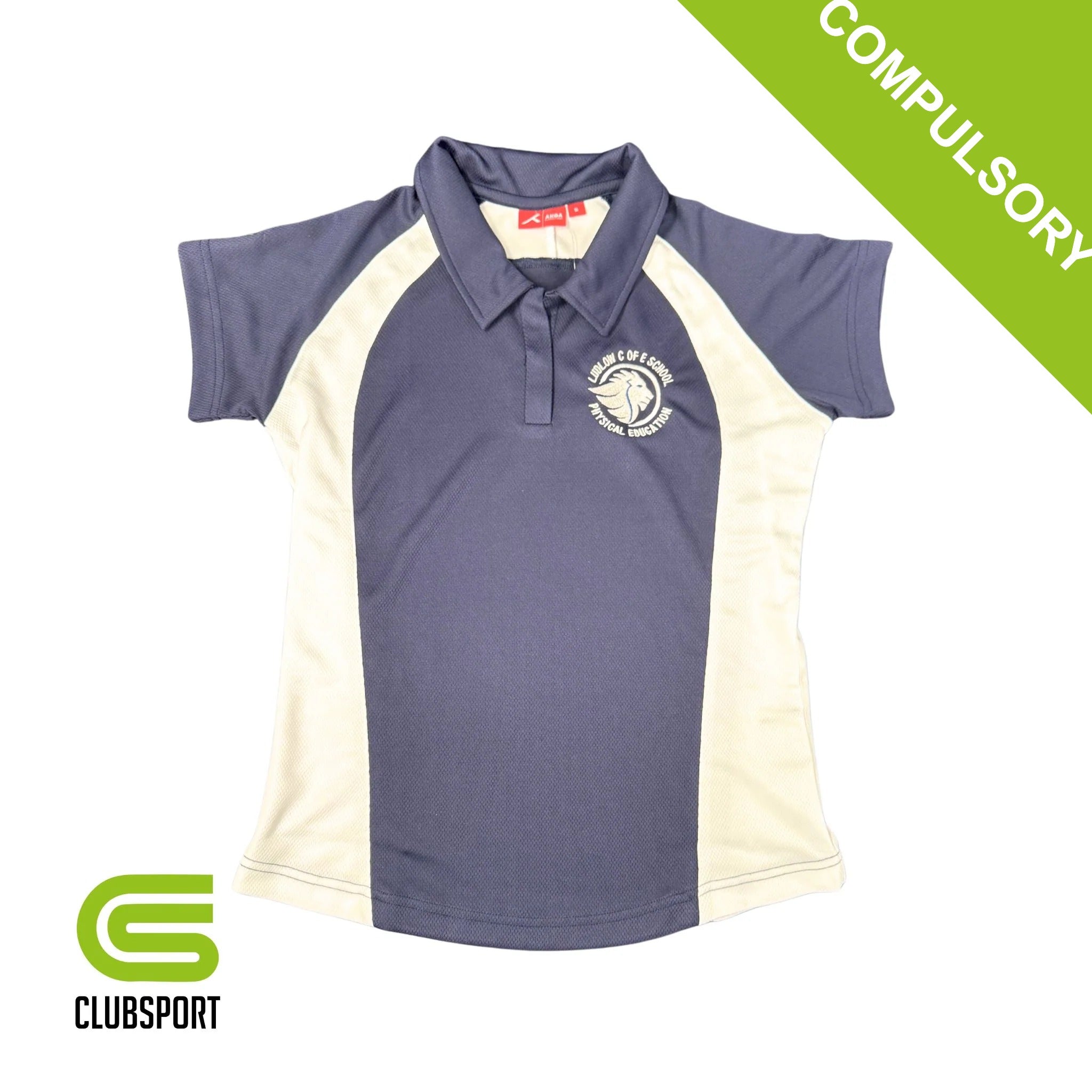 Ludlow C E School Girls PE Polo