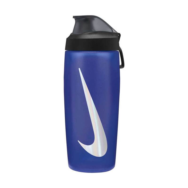 Nike Refuel Bottle Locking Lid 18 OZ 100.7669.18 Silver Iridescent