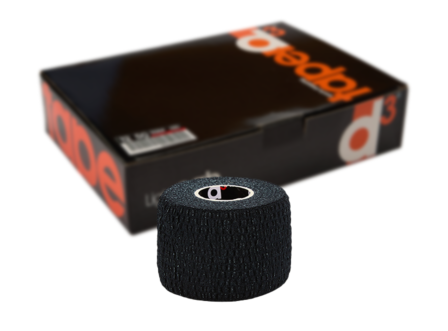 D3 Light EAB Spandex Bandage Black