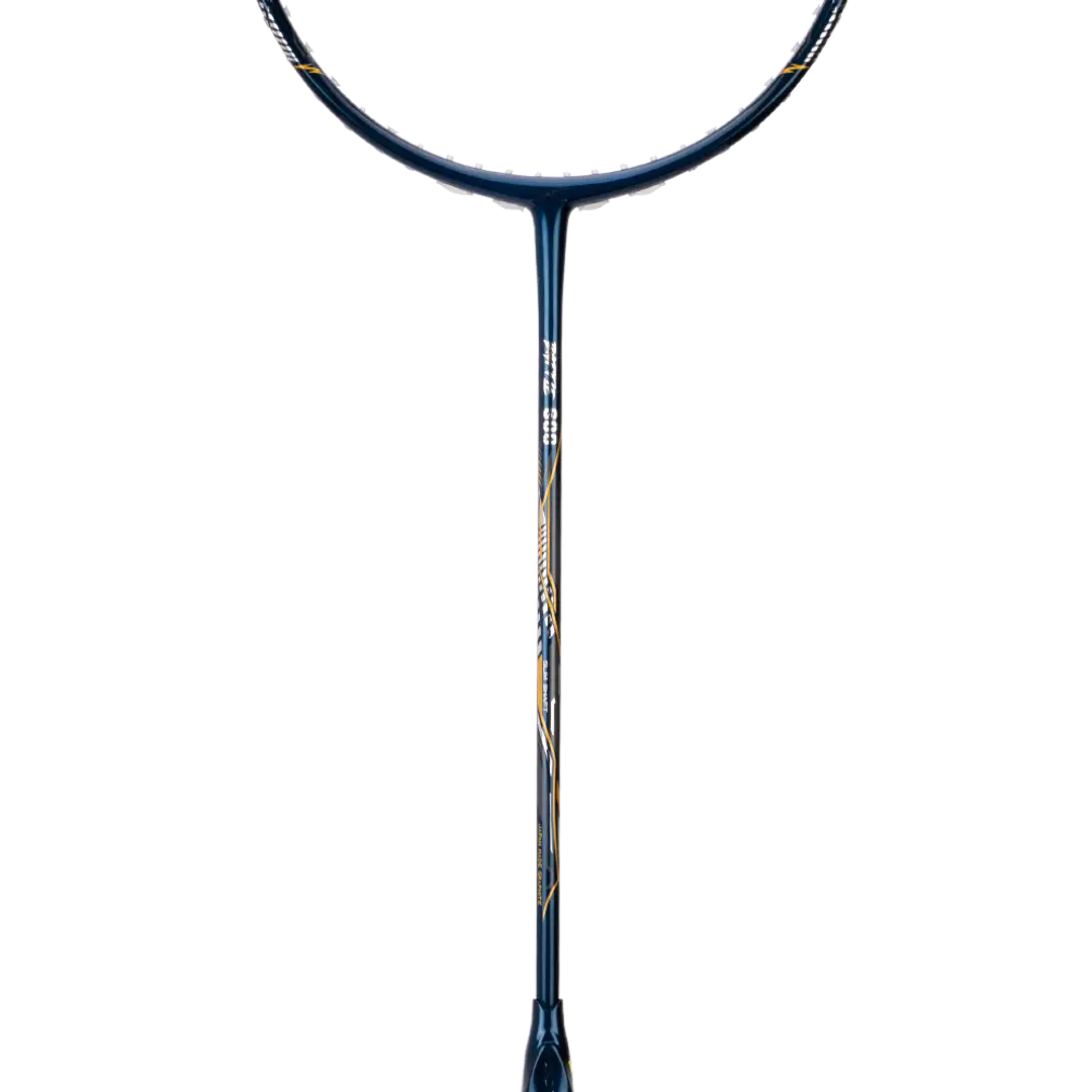 Hundred Battle 600 4U Badminton Racket - Navy/Blue/Silver