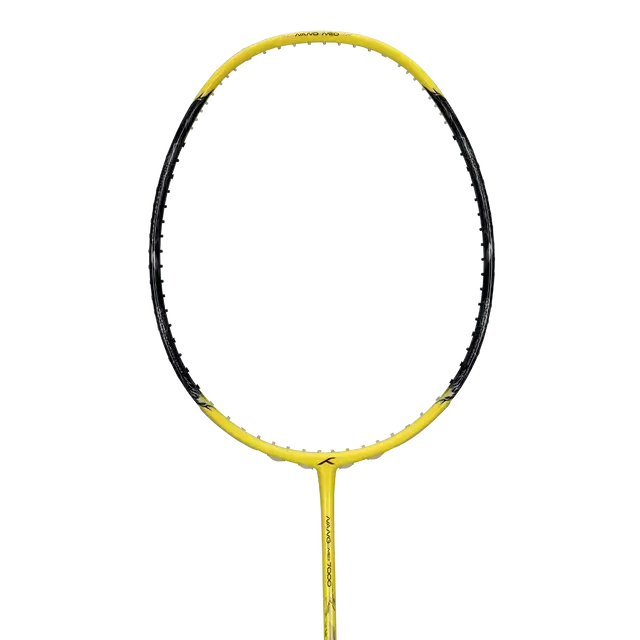 Hundred Nano Neo 7000 5U Badminton Racket - Yellow/Black Badminton Rackets Hundred