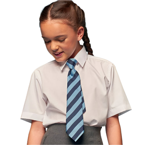 TT Short Blouse White Twin Pack