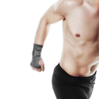 Rehband QD Knitted Wrist Support R-6904 GREY