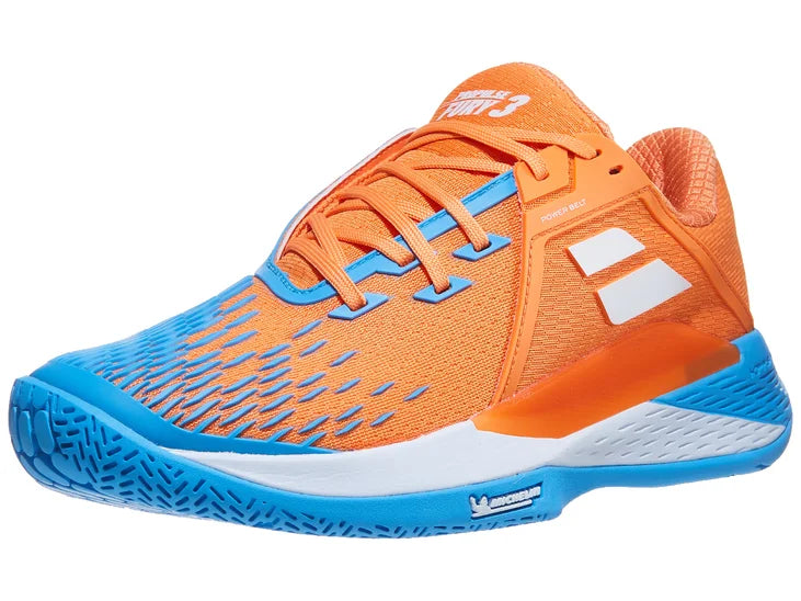 Babolat Propulse Fury 3 Clay Tennis Shoes Men - Orange
