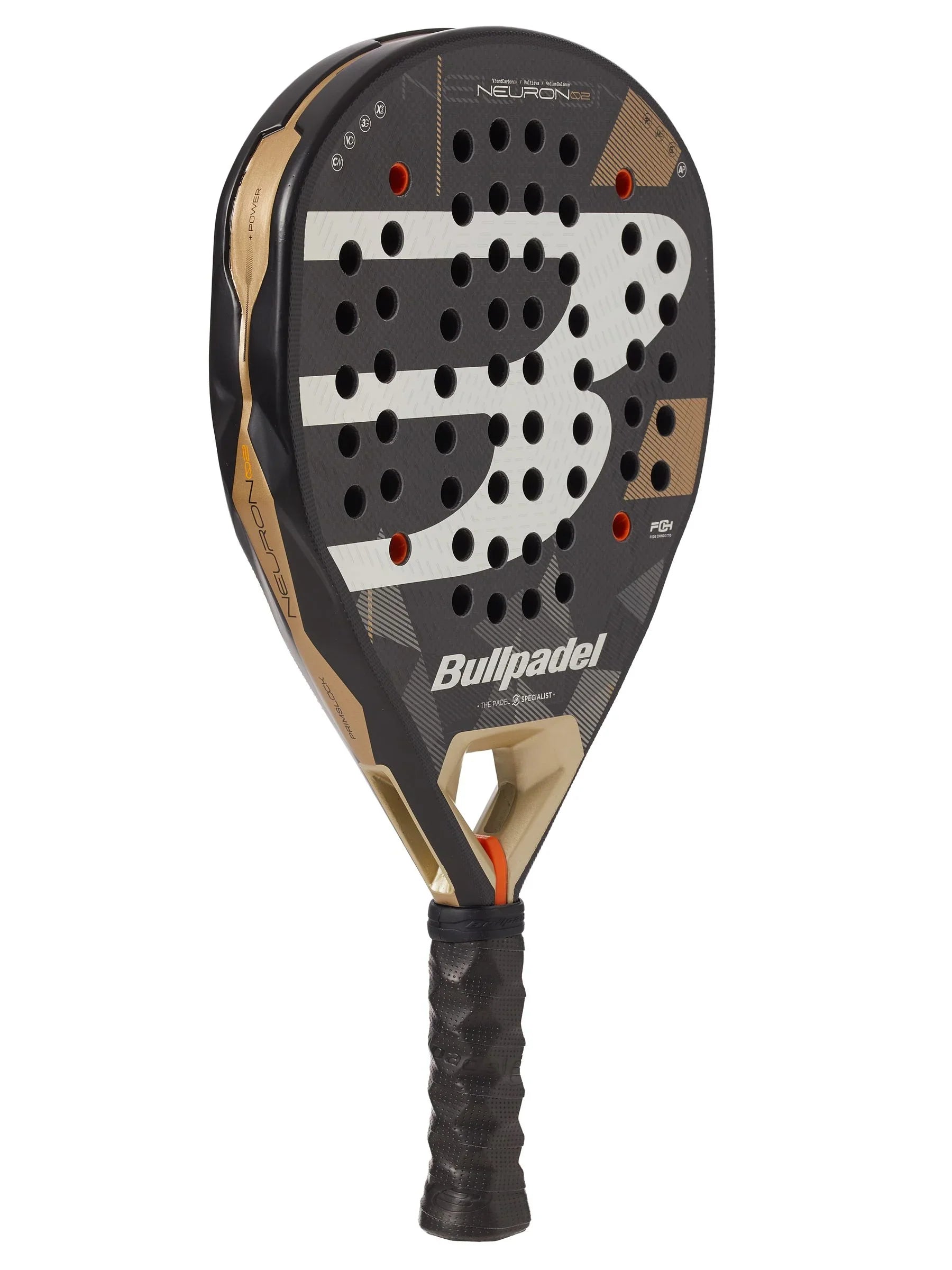 Bullpadel Neuron 02 2026 Padel Racket - Grey