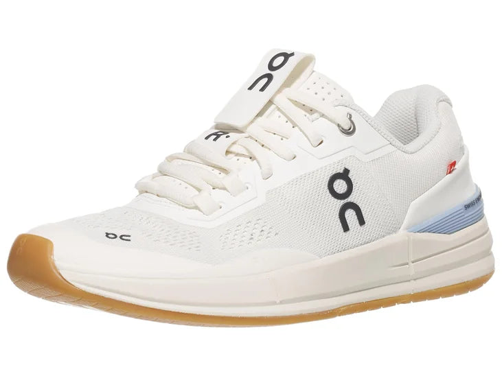 On THE ROGER Pro Tennis Shoes Women - Ivory/Chambray