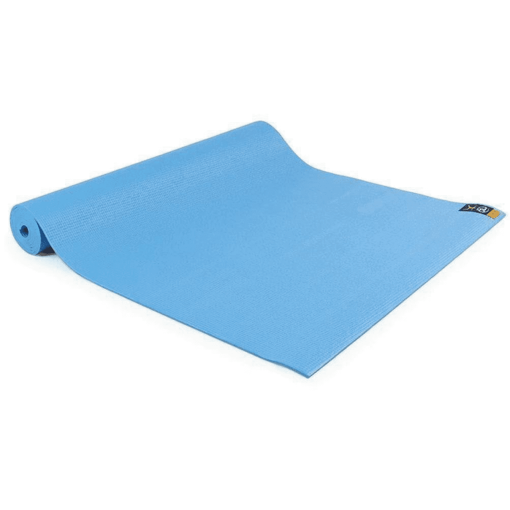 Fitness Mad Warrior II PLUS Yoga Mat 6mm - Light Blue