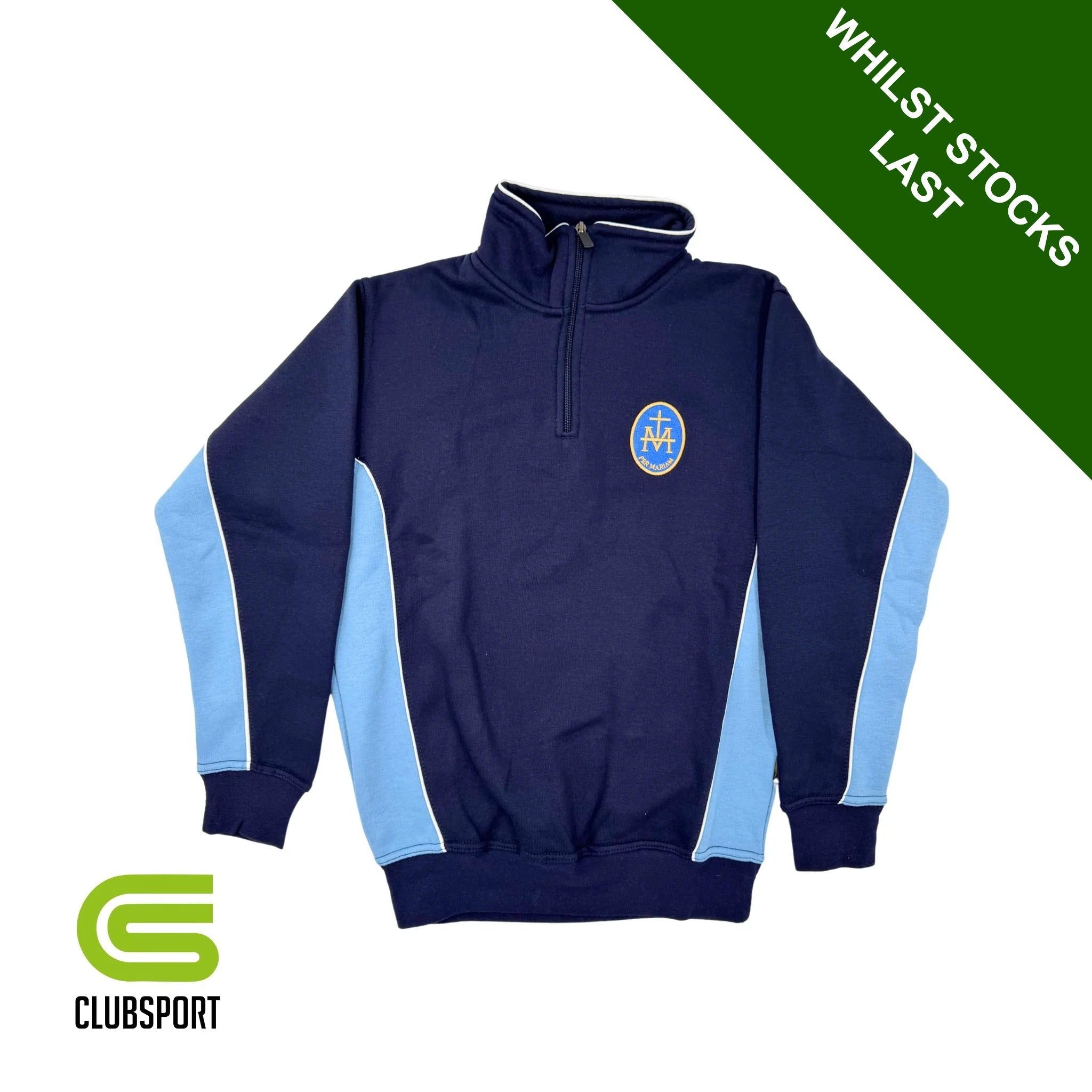 St Mary's RC High School PE 1/4 Zip Fleece