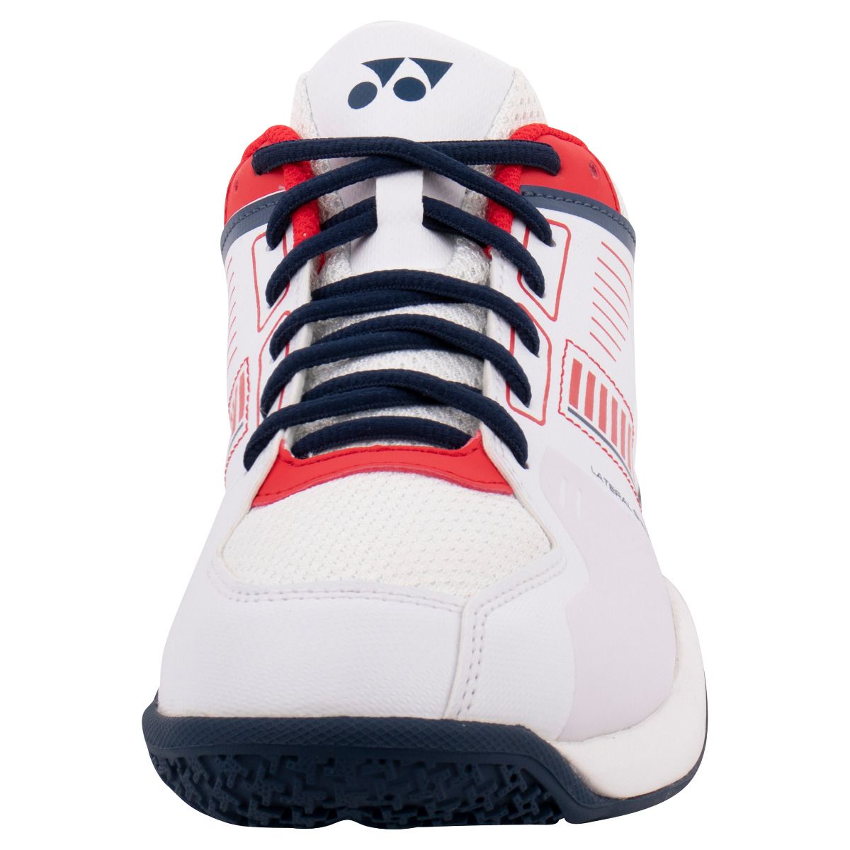 Yonex Power Cushion Strider Flow Wide SHBSF1WEX Badminton Shoes Mens (White/Red)