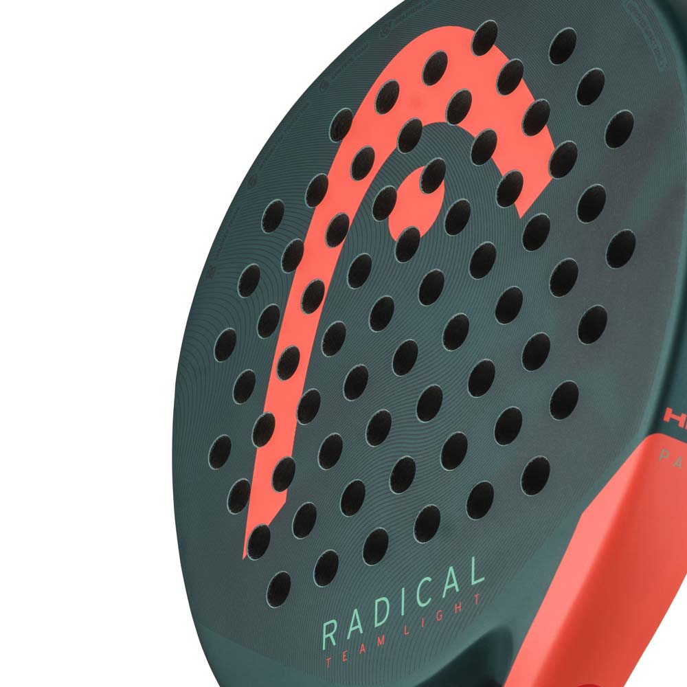 Head Radical Team Light 2026 Padel Racket - Black/Fluo Orange