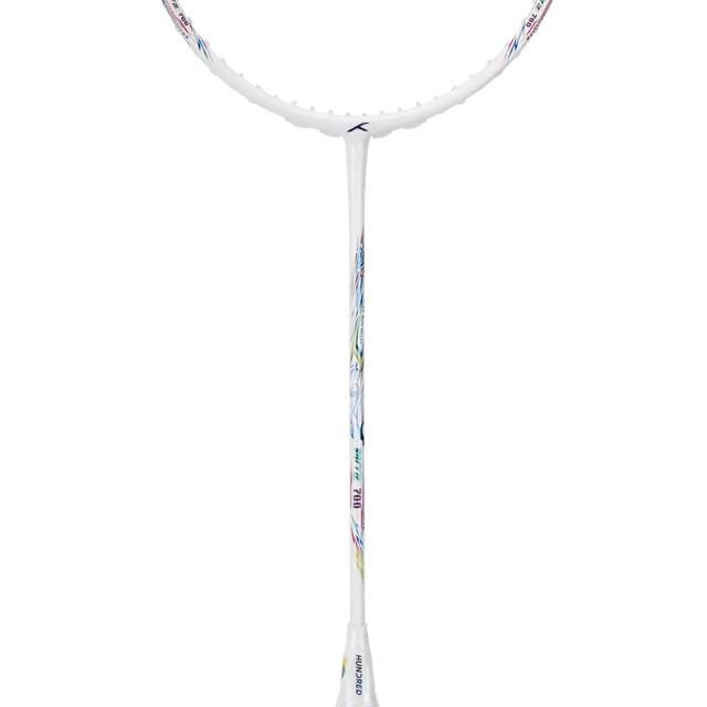 Hundred Battle 700 4U Badminton Racket - White/Blue/Green