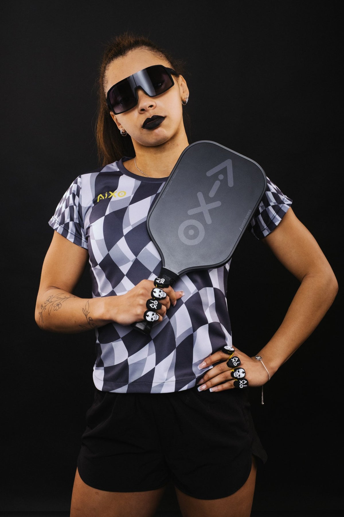 AIXO Scorpion Supernature 3K carbon pickleball paddle