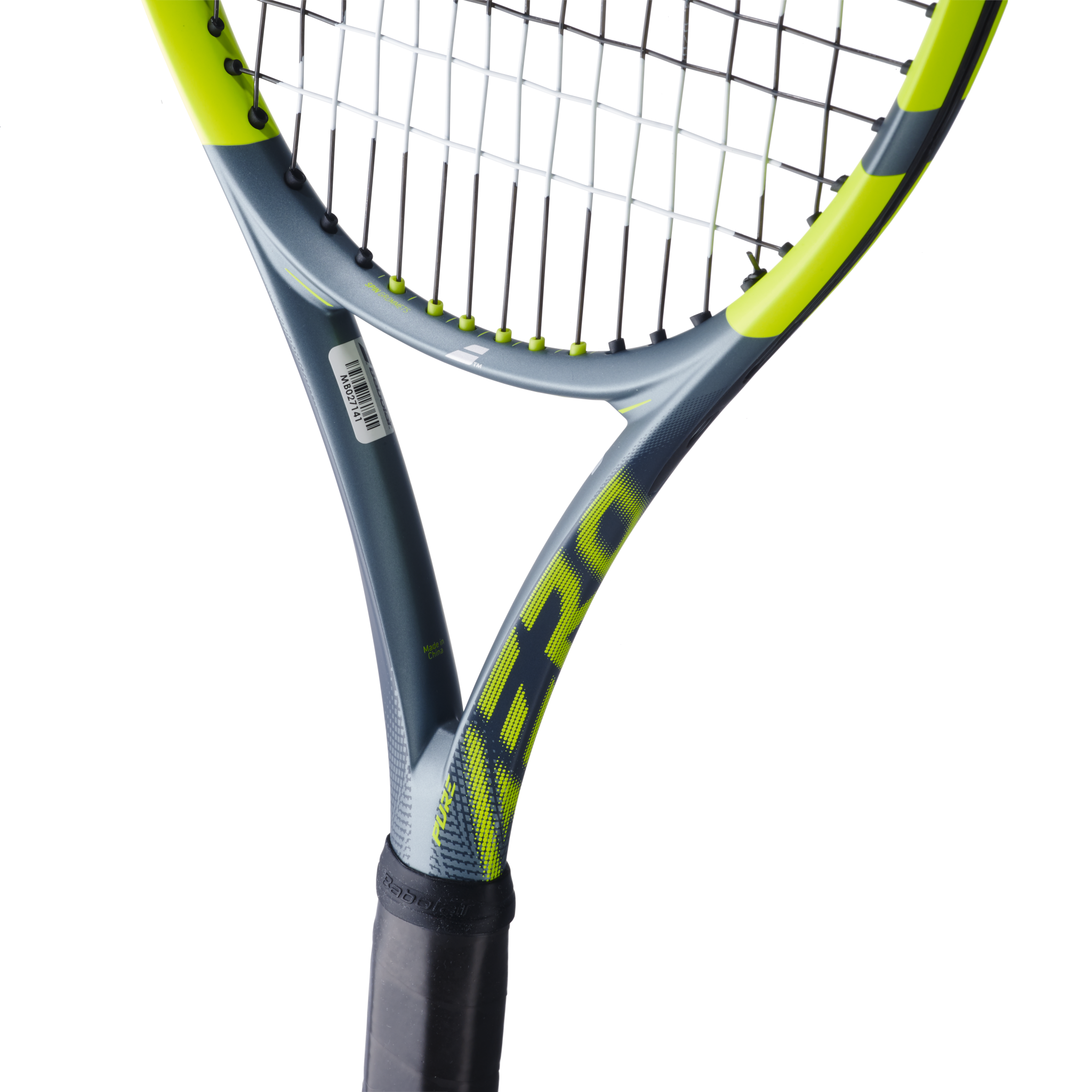 Babolat Pure Aero 2026 Tennis Racket Unstrung - Grey/Yellow Tennis Rackets Babolat