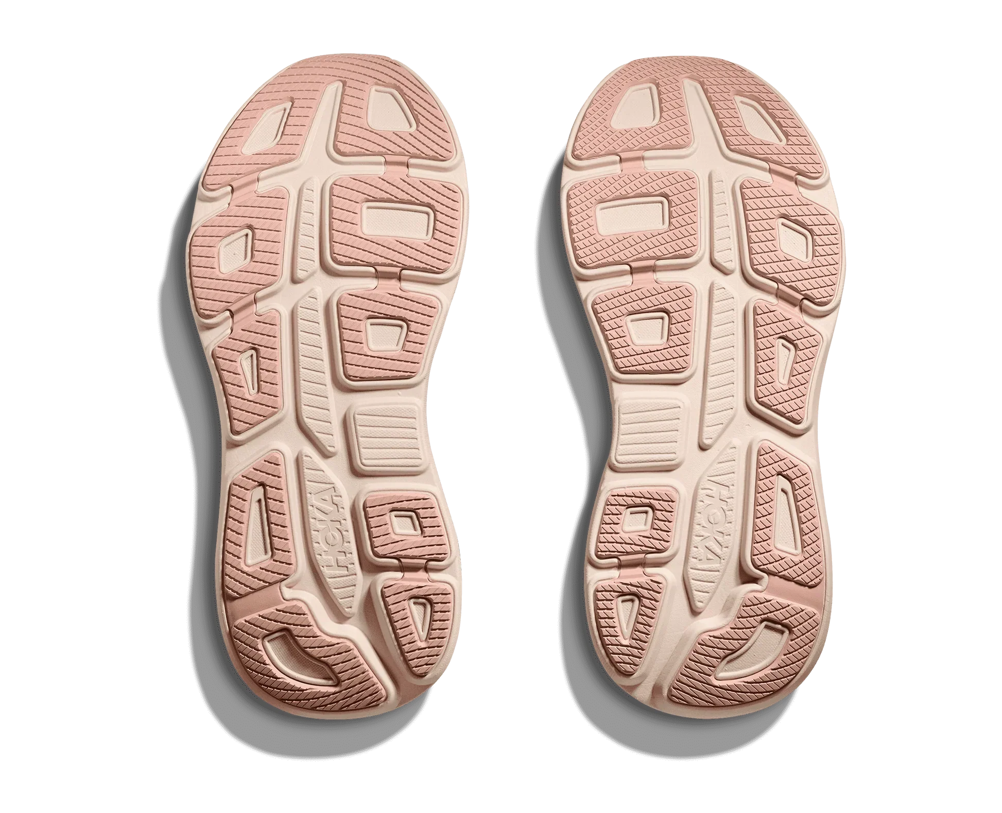 Hoka Bondi 9 Running Shoes Women - Rose Latte/Rose Cream