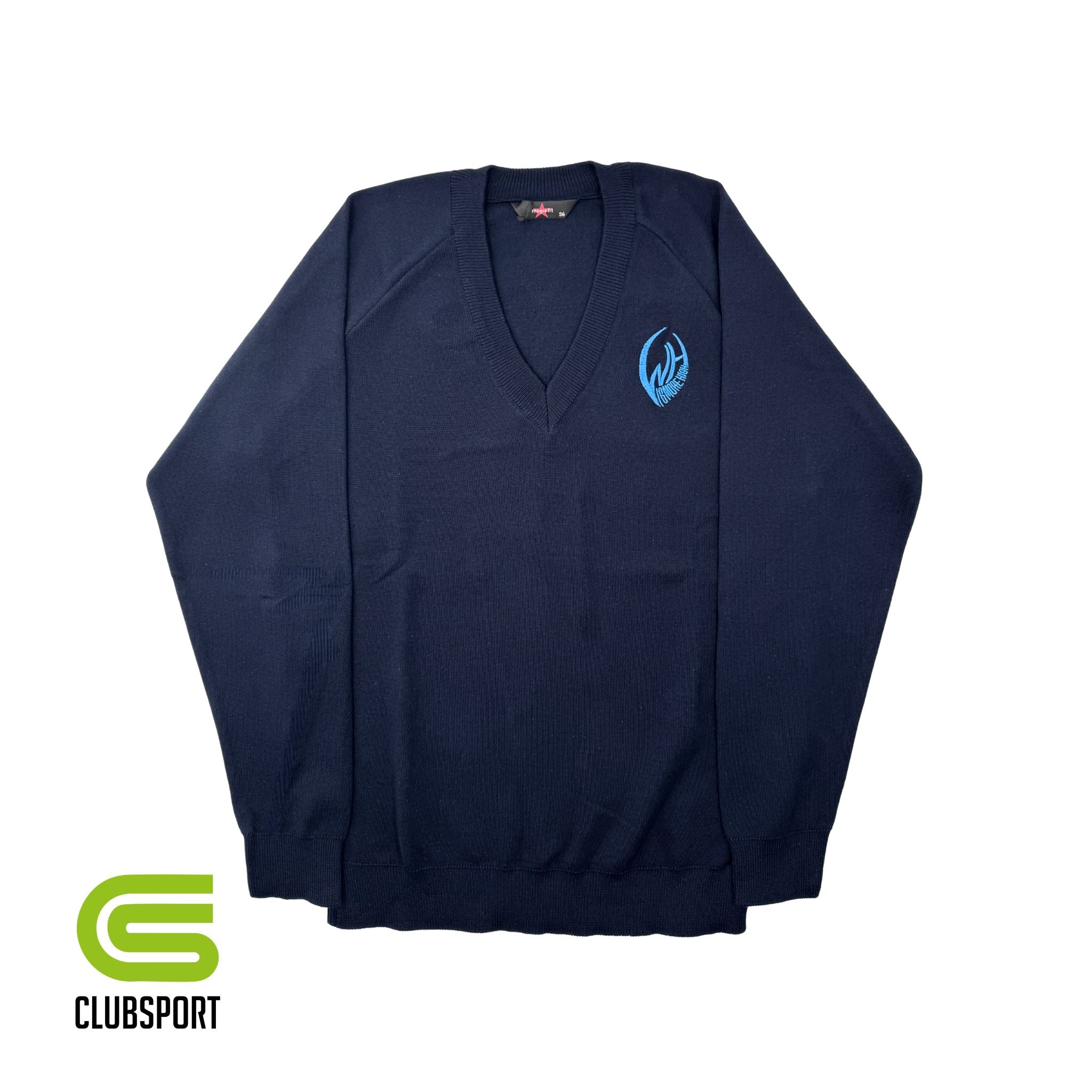 Wigmore High School V-Neck Jumper