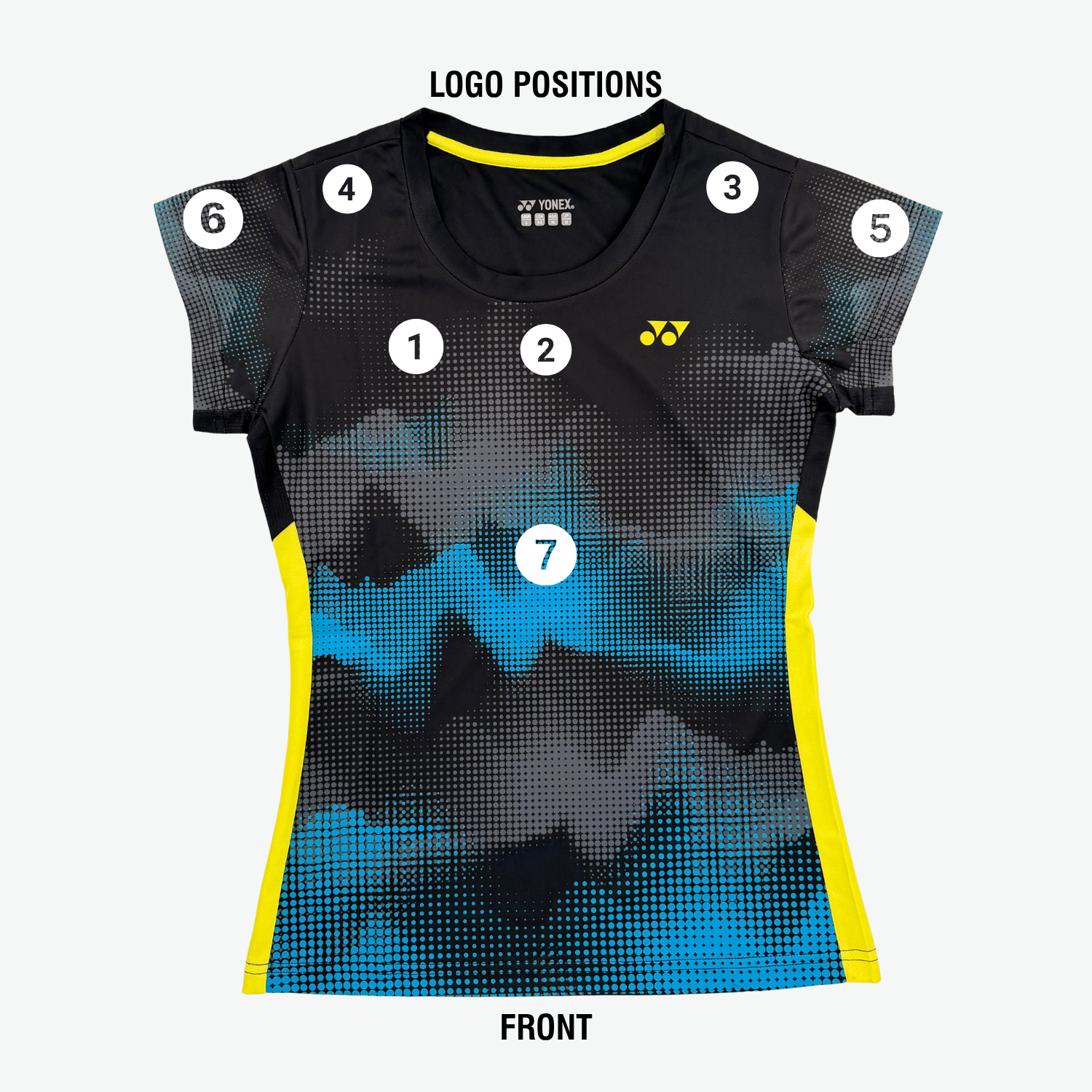 Yonex YTL 12 Mystic Mountains Womens T-Shirt Clothing Yonex
