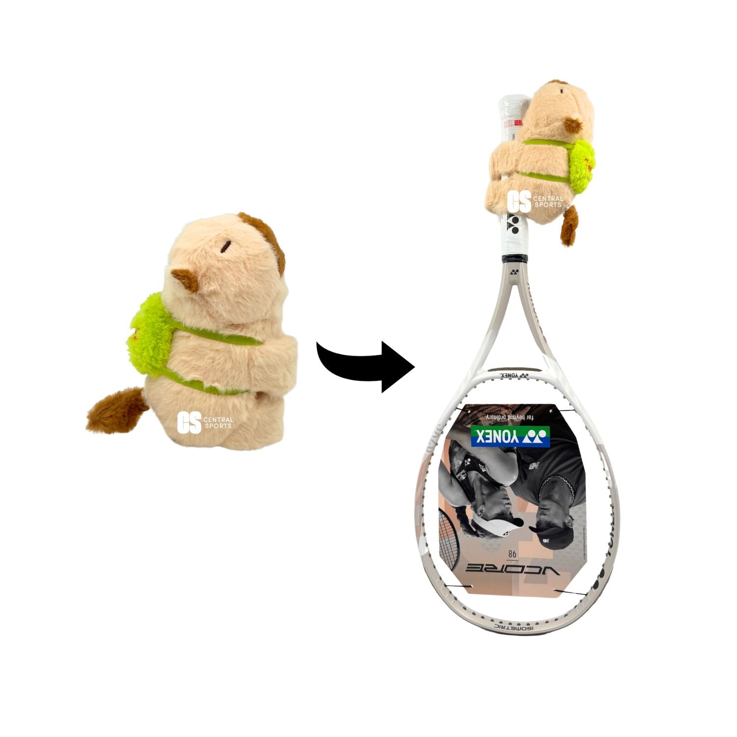 Capybara Racket Accessory